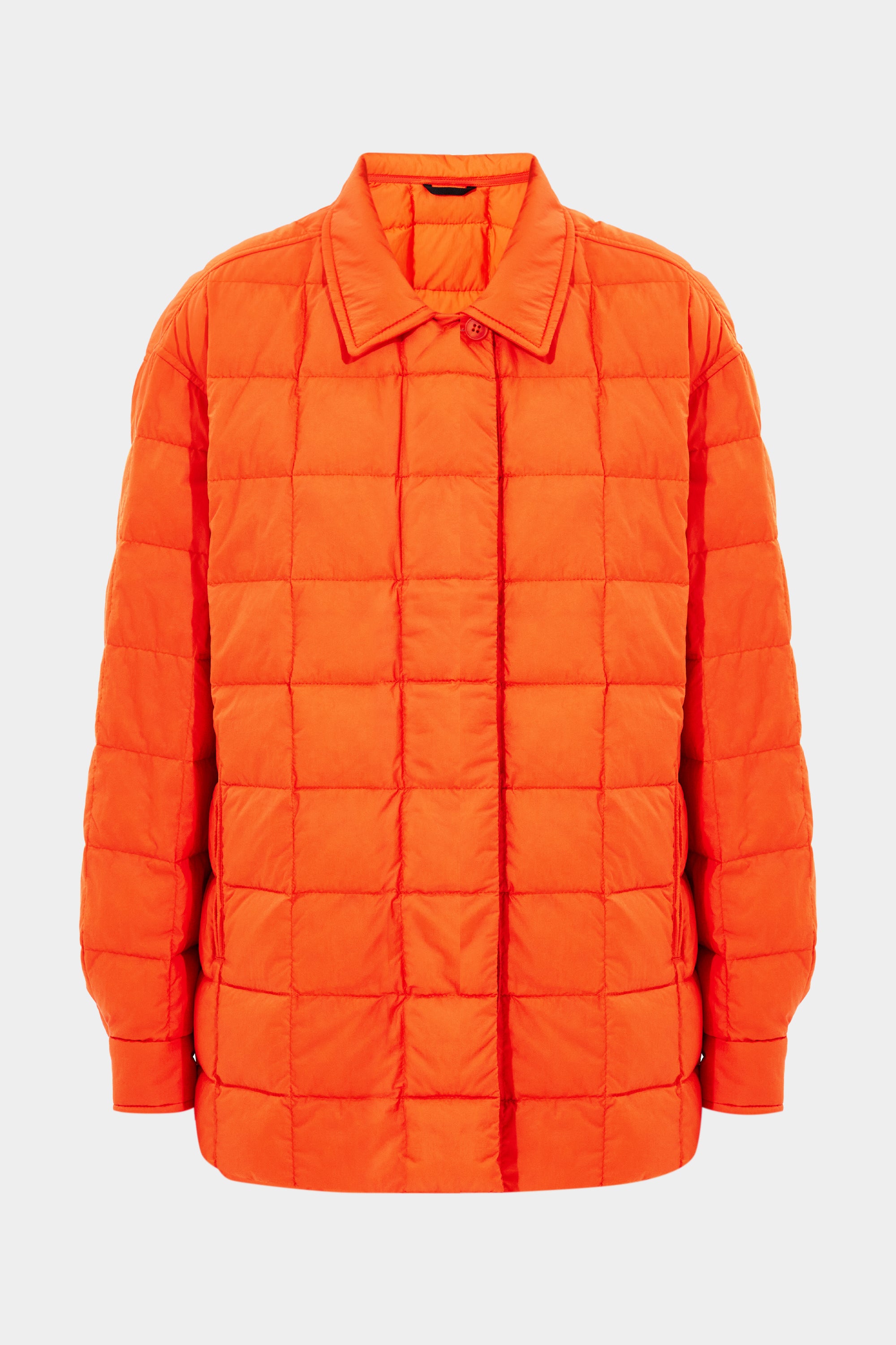 Kalik Down Shirt Micro Brick Orange
