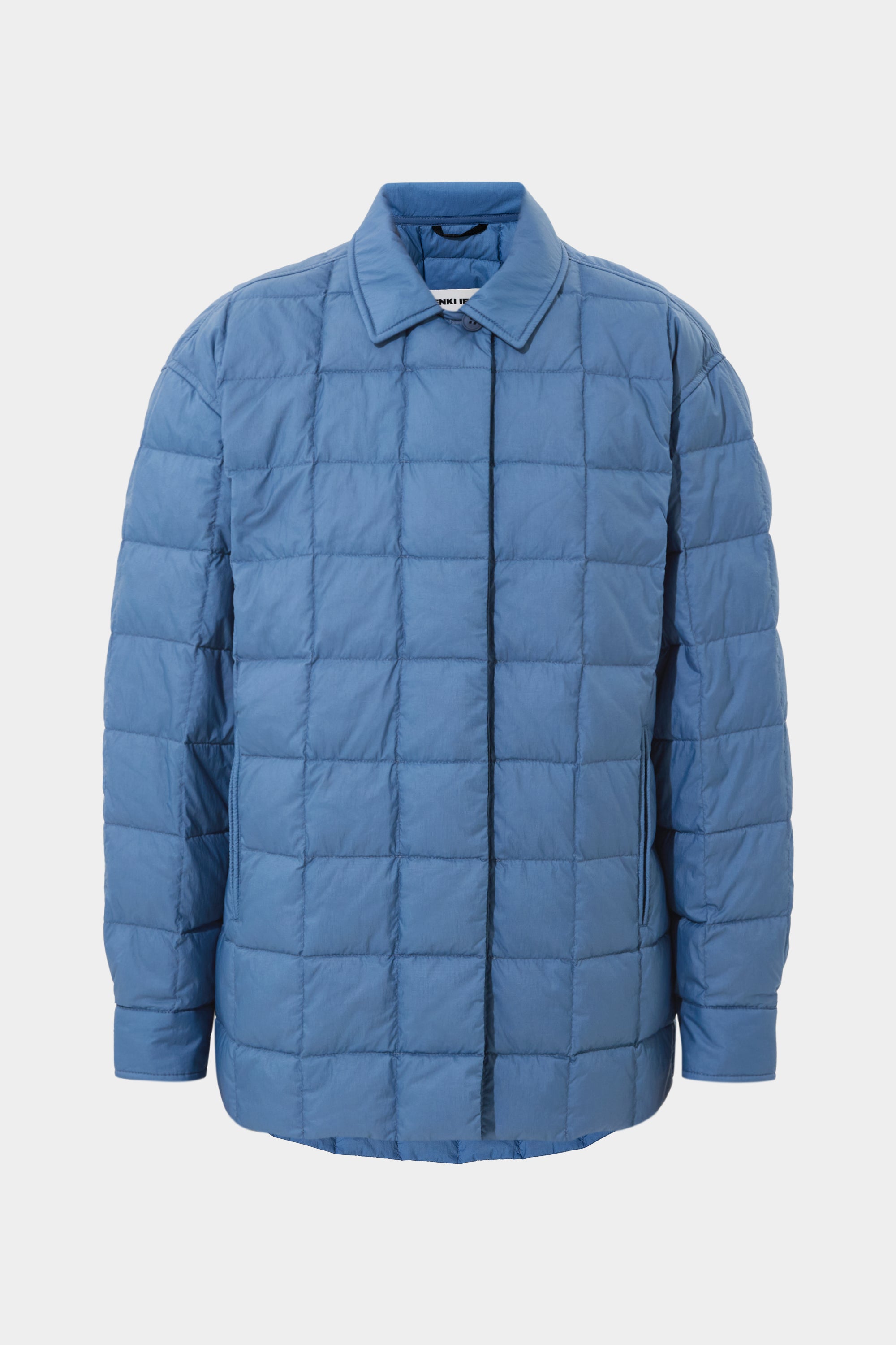 Kalik Down Shirt Micro Stone Blue