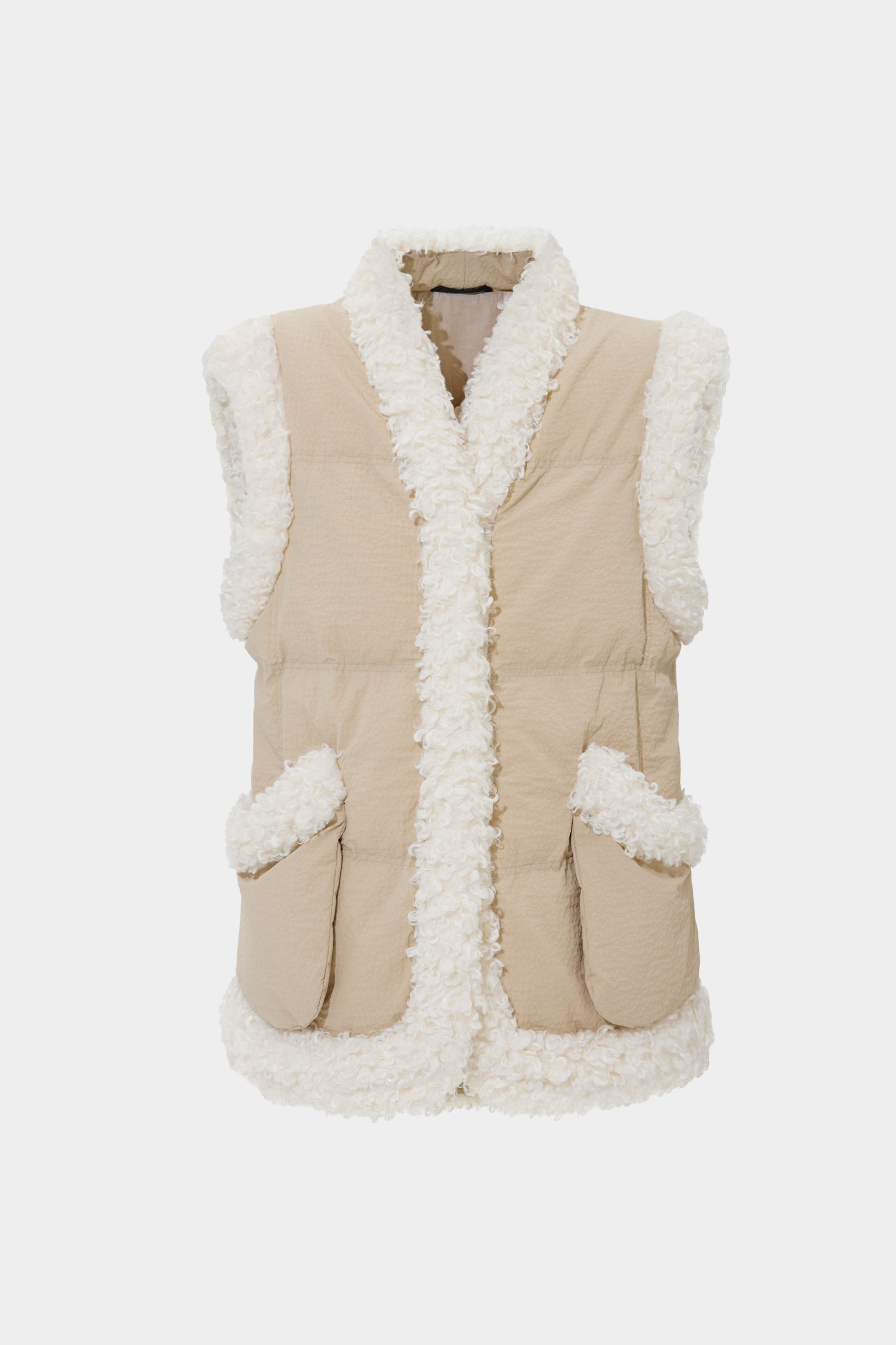 KEPTAR VEST STEFANIA CREAM