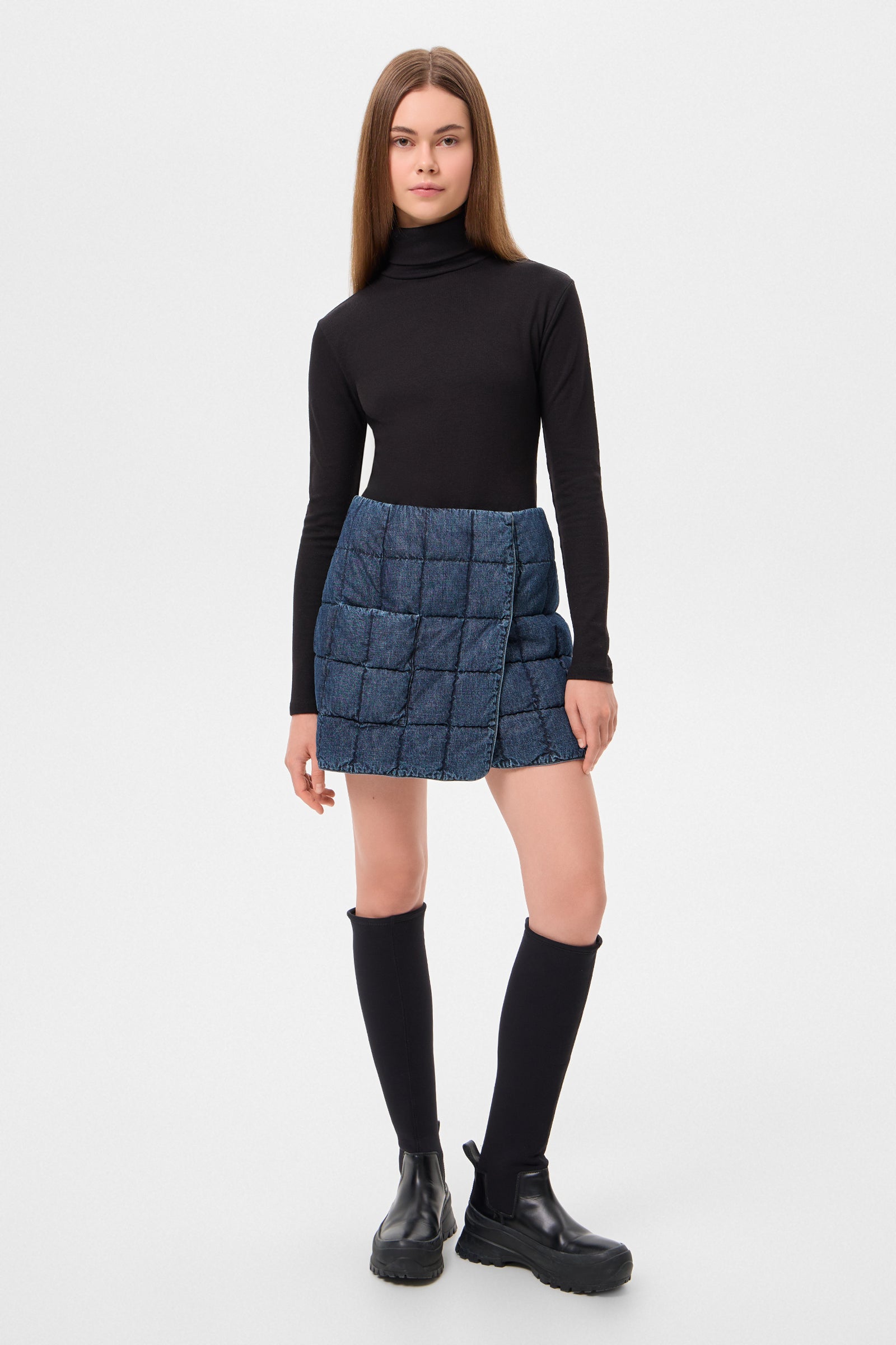 DENIM MINI PLAHTA BLUE