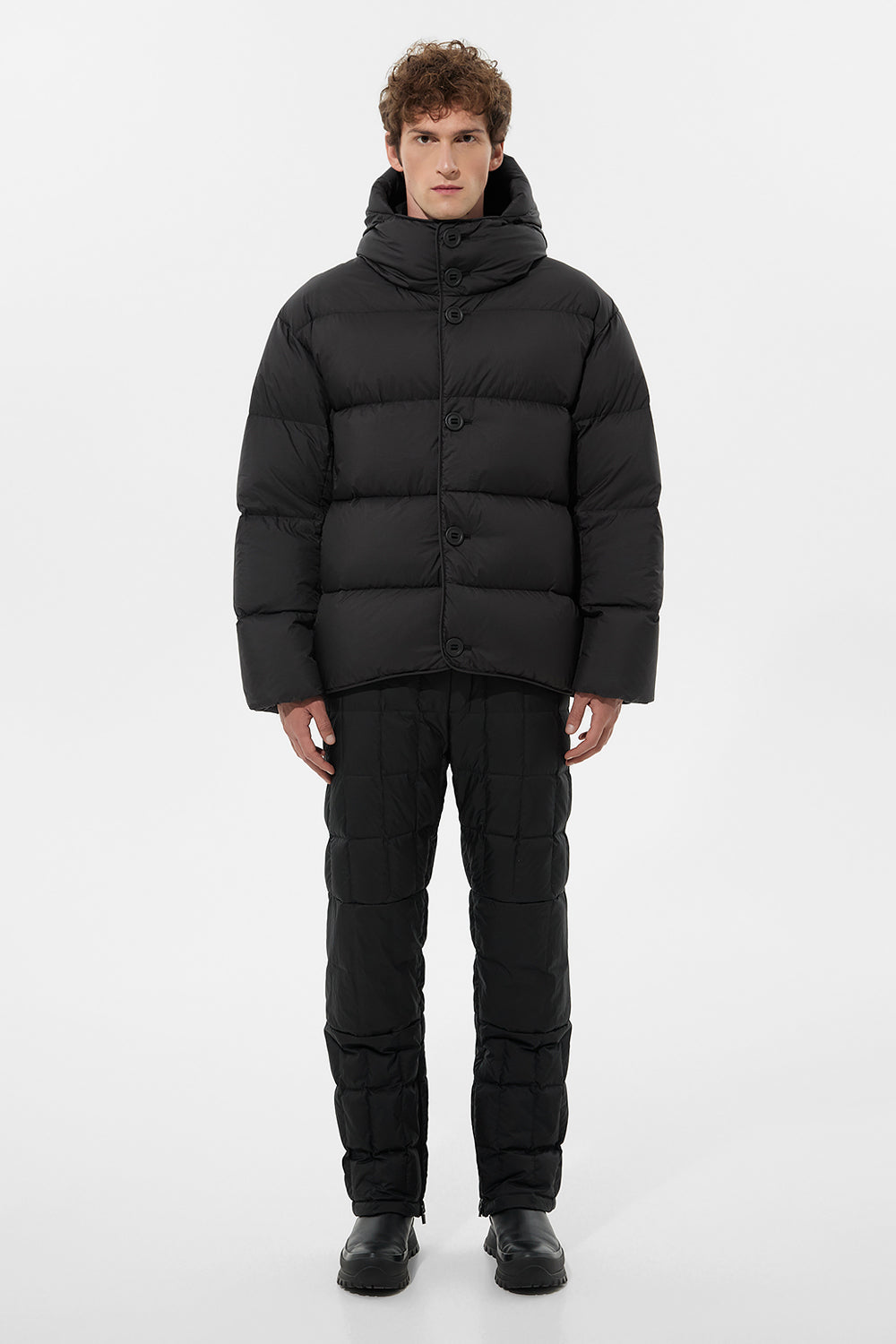 Cozy Michlin Jacket Man Micro Black