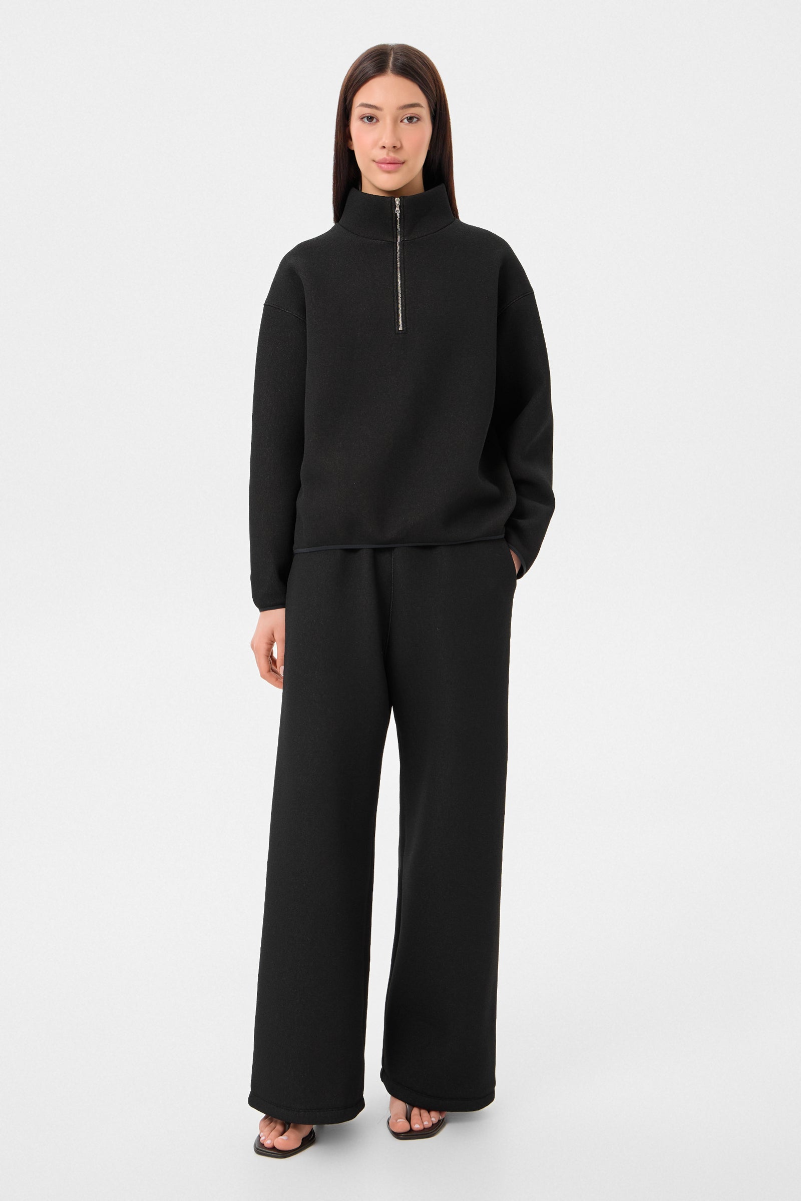 Rocky Half Zip Foam Black