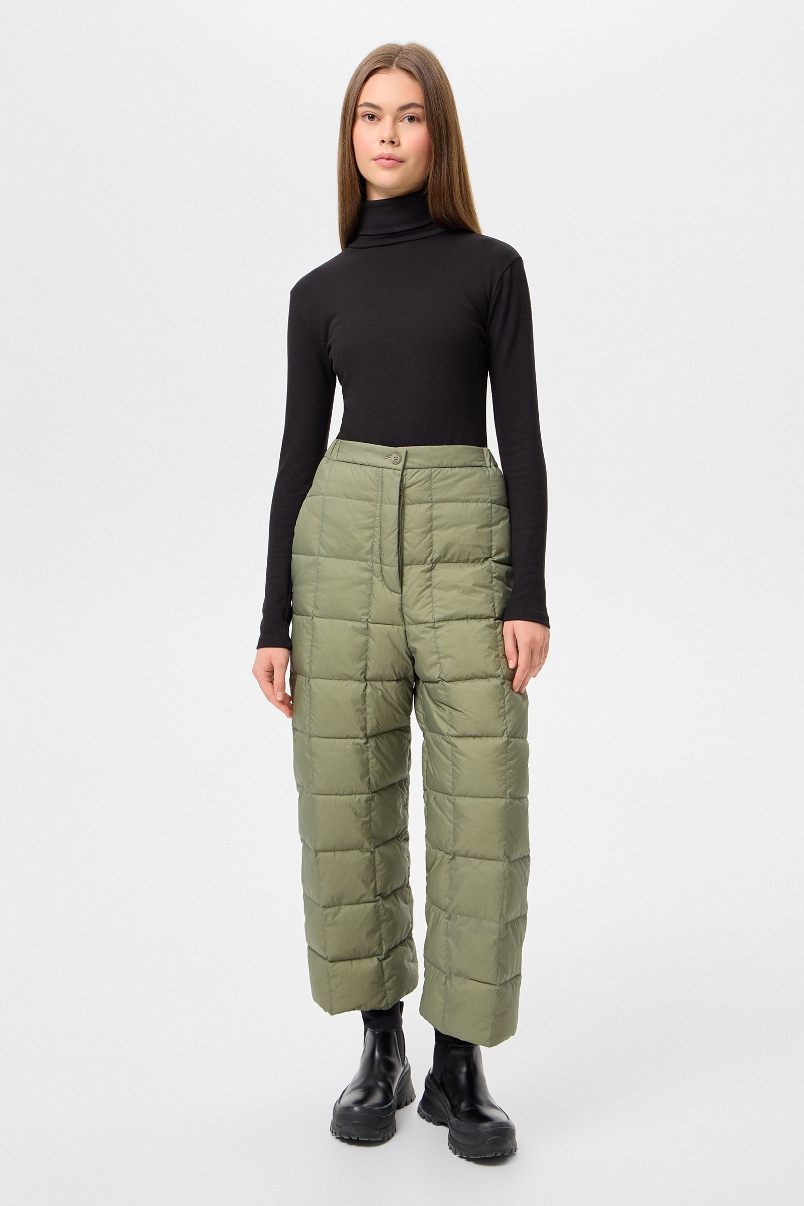 DUNNO PANTS MICRO OLIVE GREEN