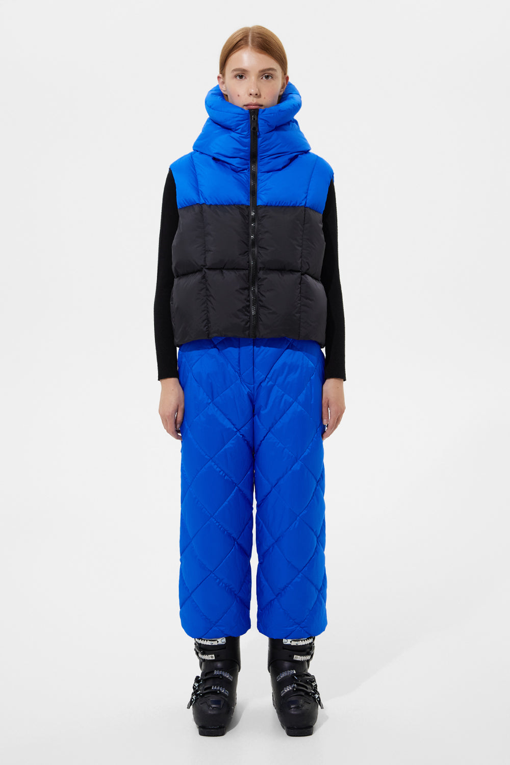 Apres Ski Wendy Vest Tec Blue + Tec Black