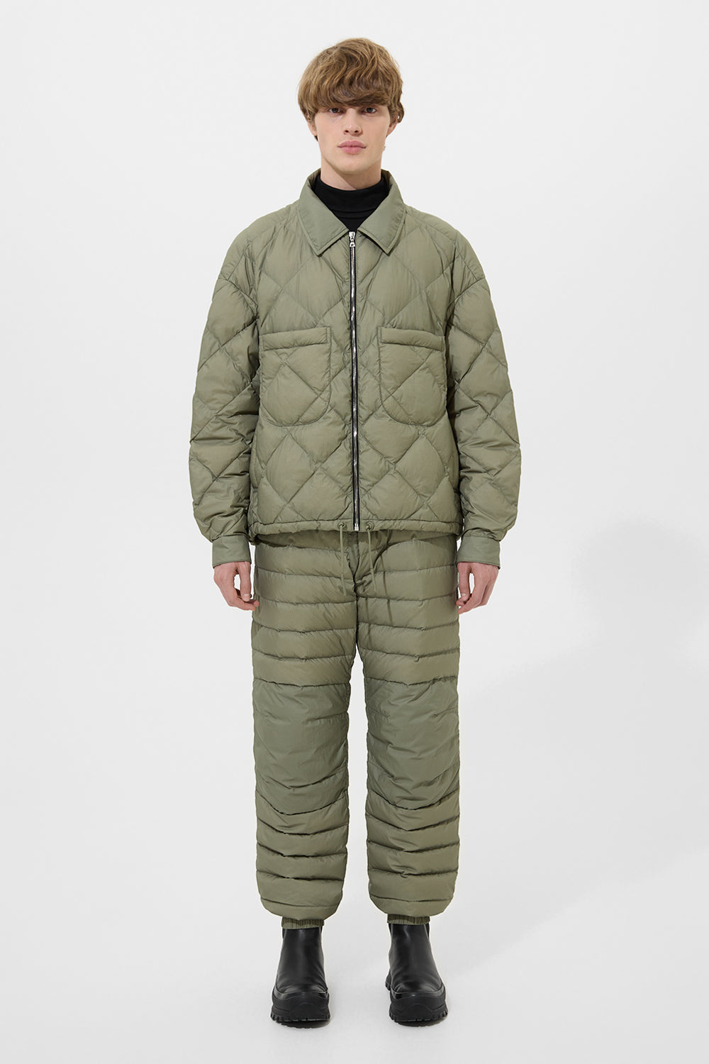 Blaze Jacket Man Micro Olive Green