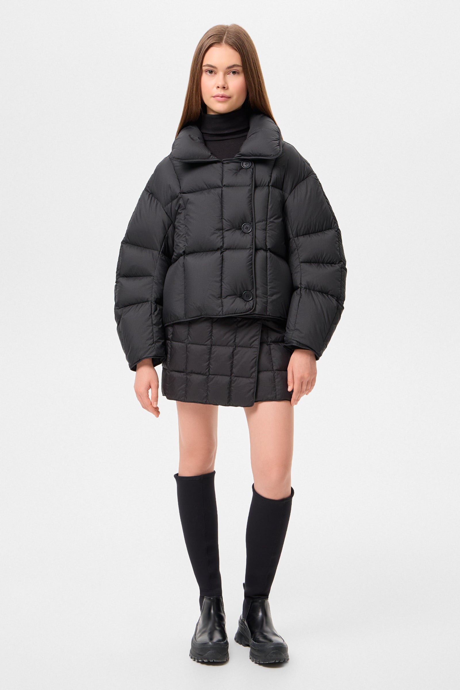 COZY CLOUD JACKET MICRO BLACK