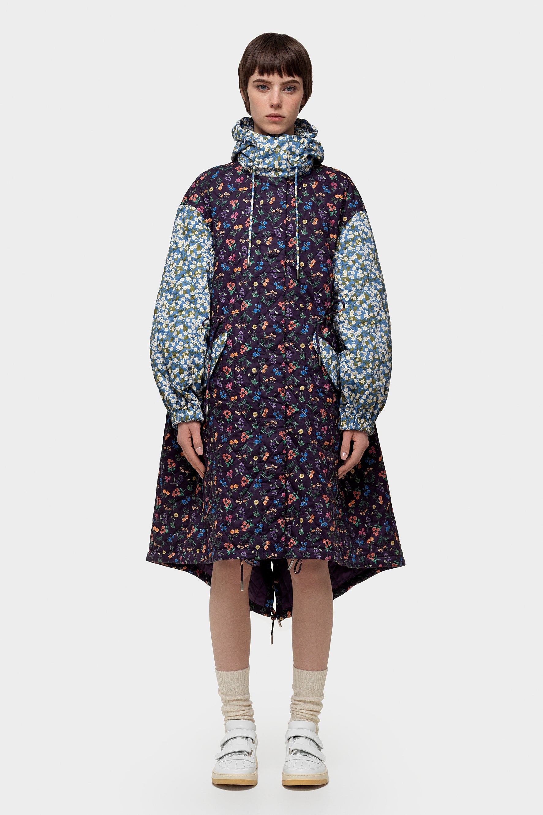 Patchwork Parka Annie Night + Mitsi Blue