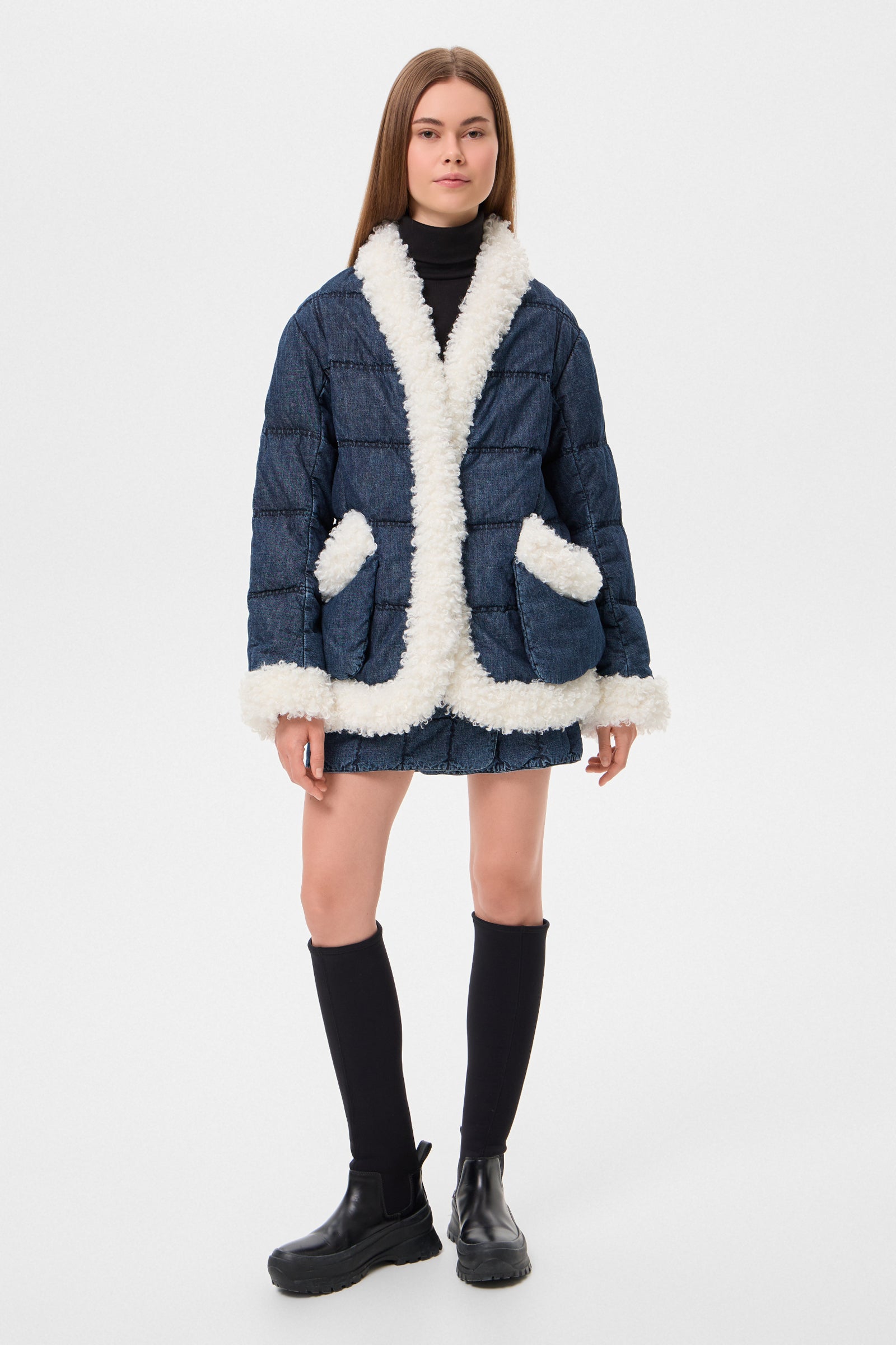 DENIM KEPTAR JACKET BLUE