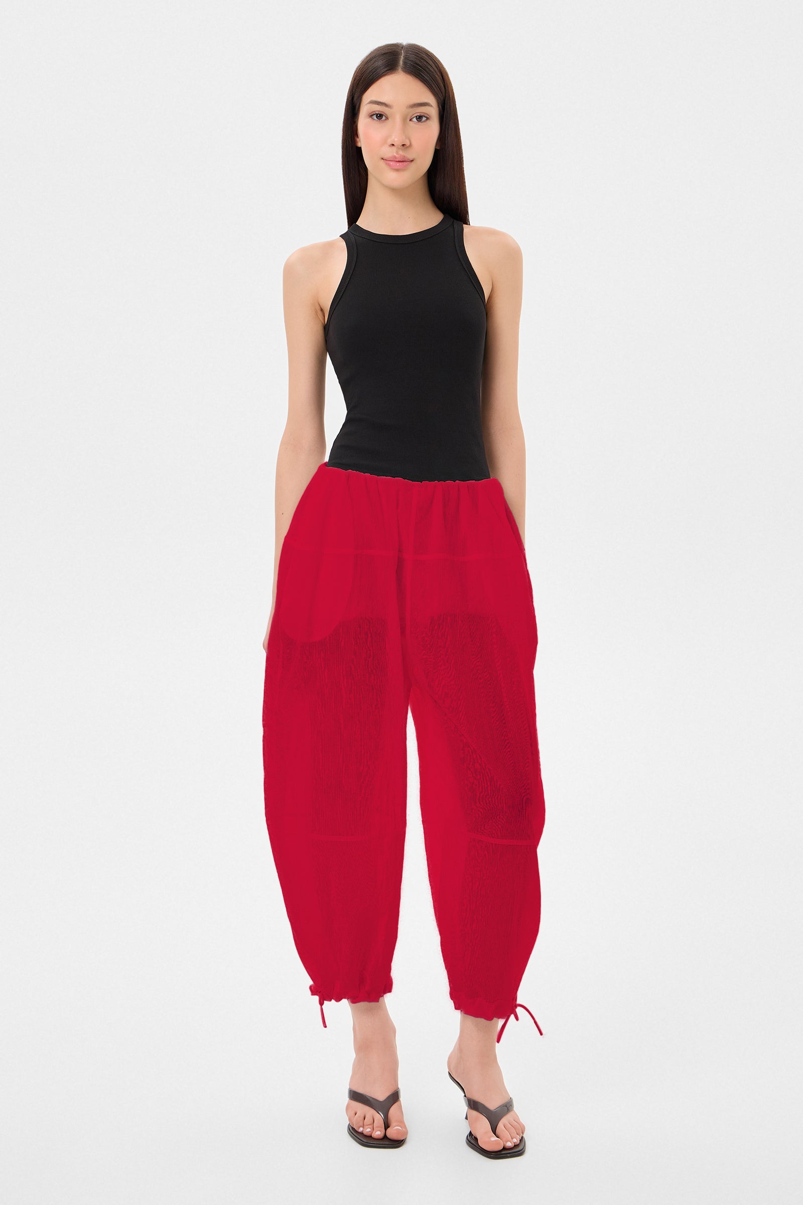 Light Ballon Pants Gaby Red