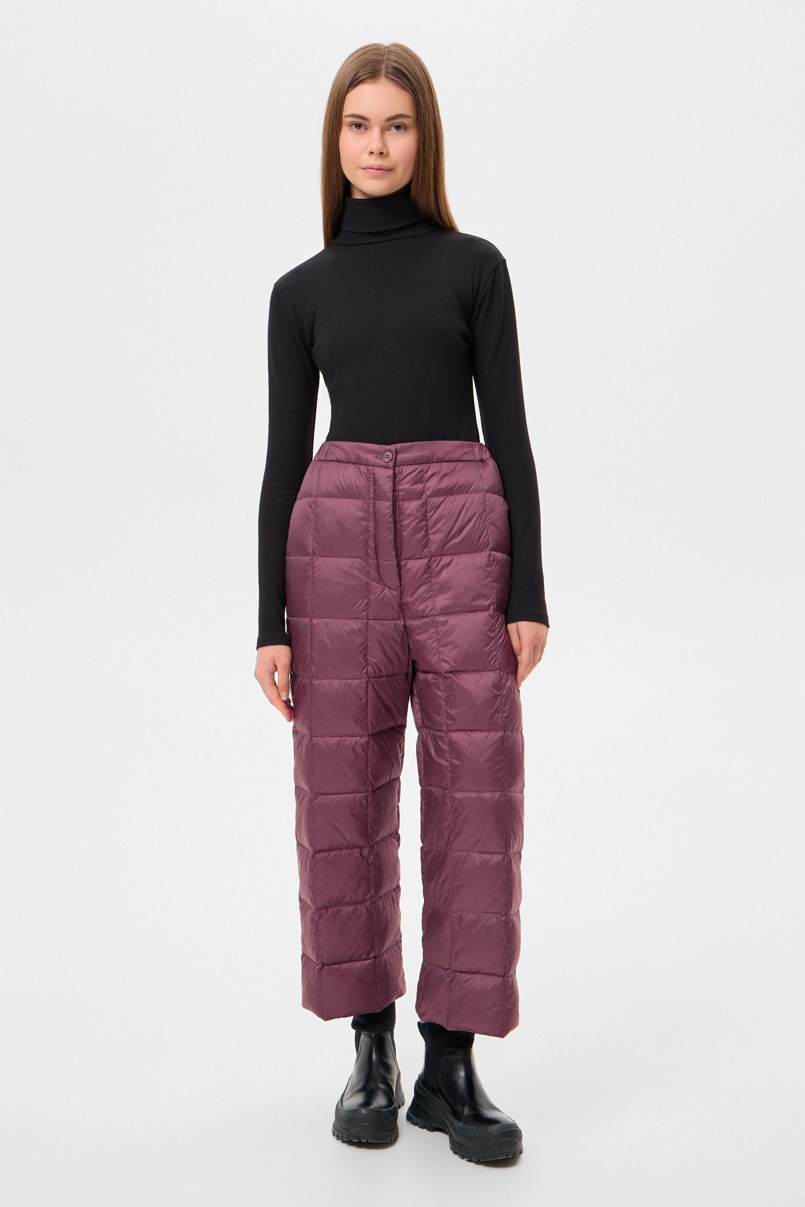 DUNNO PANTS LEON GRAPE