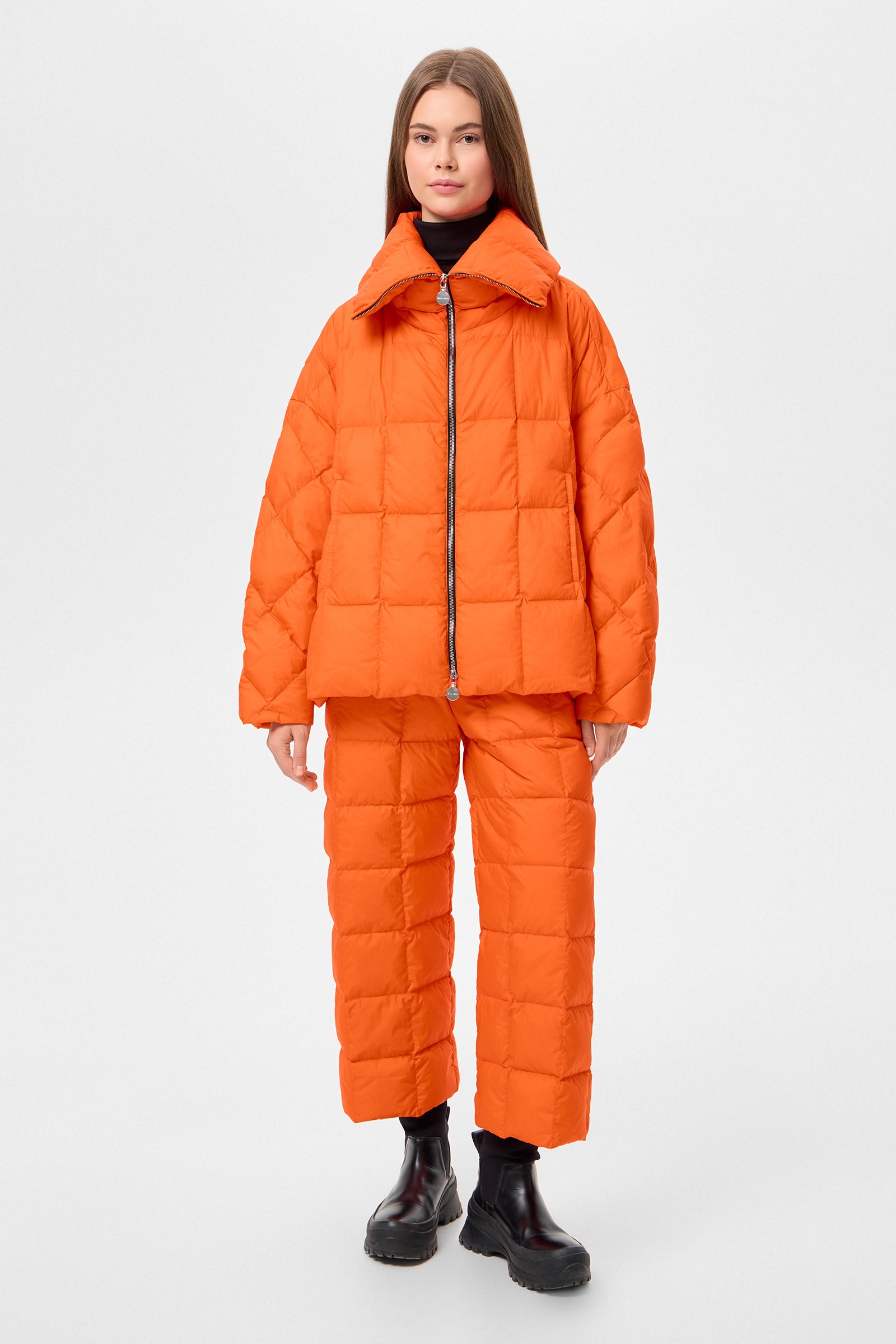 COZY ARCO JACKET MICRO ORANGE