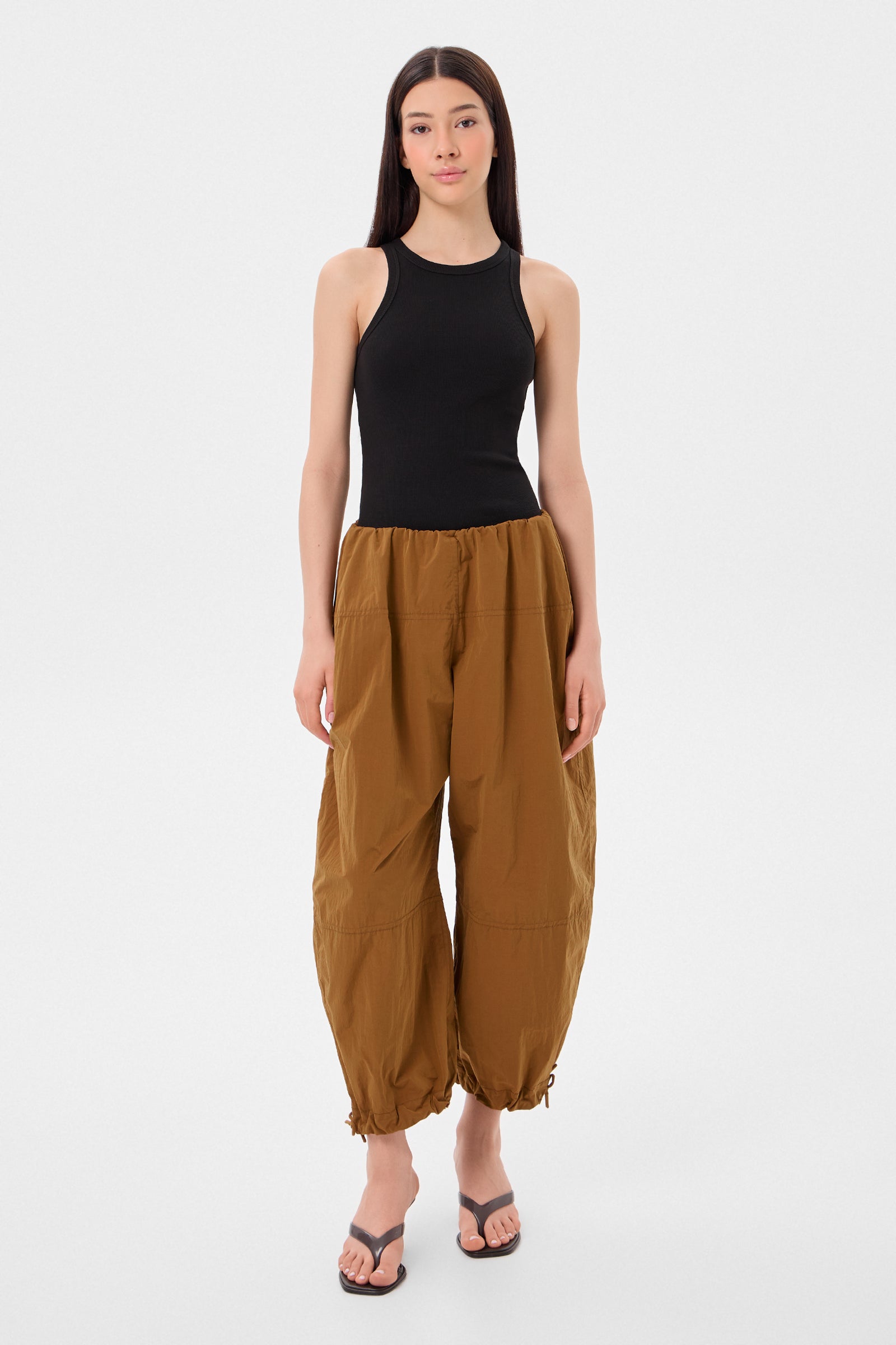 Light Ballon Pants Scooter Caramel