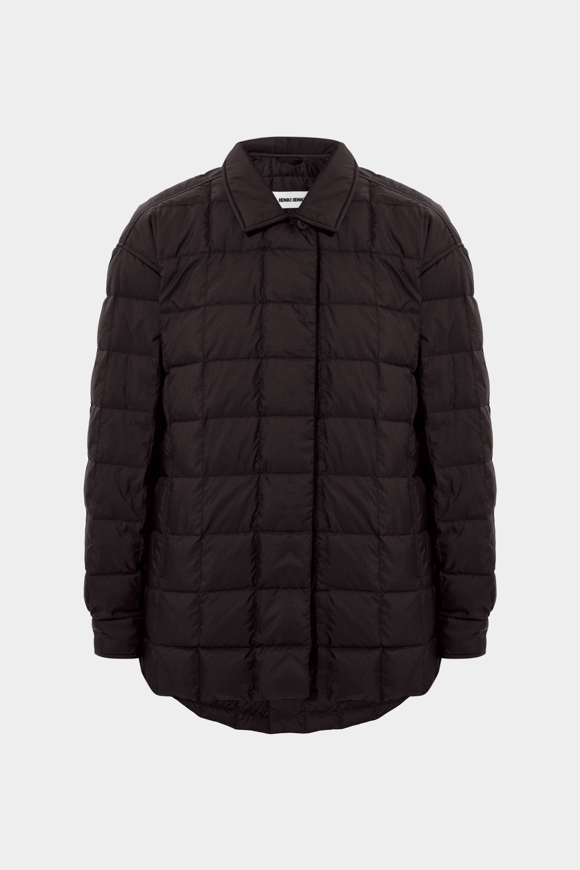 Kalik Down Shirt Micro Brown