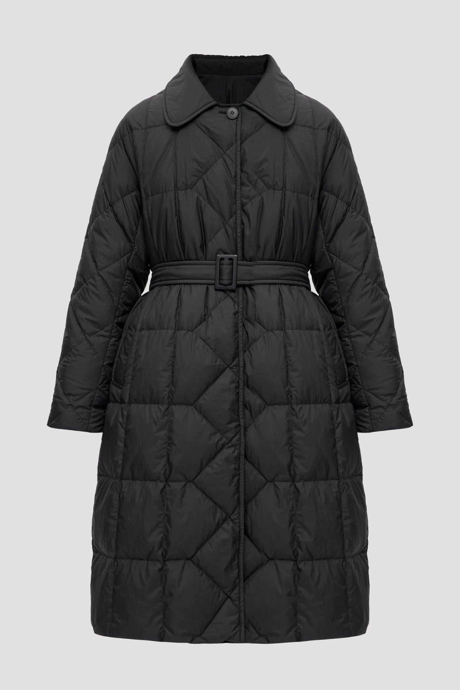 WINTER COAT MICRO BLACK