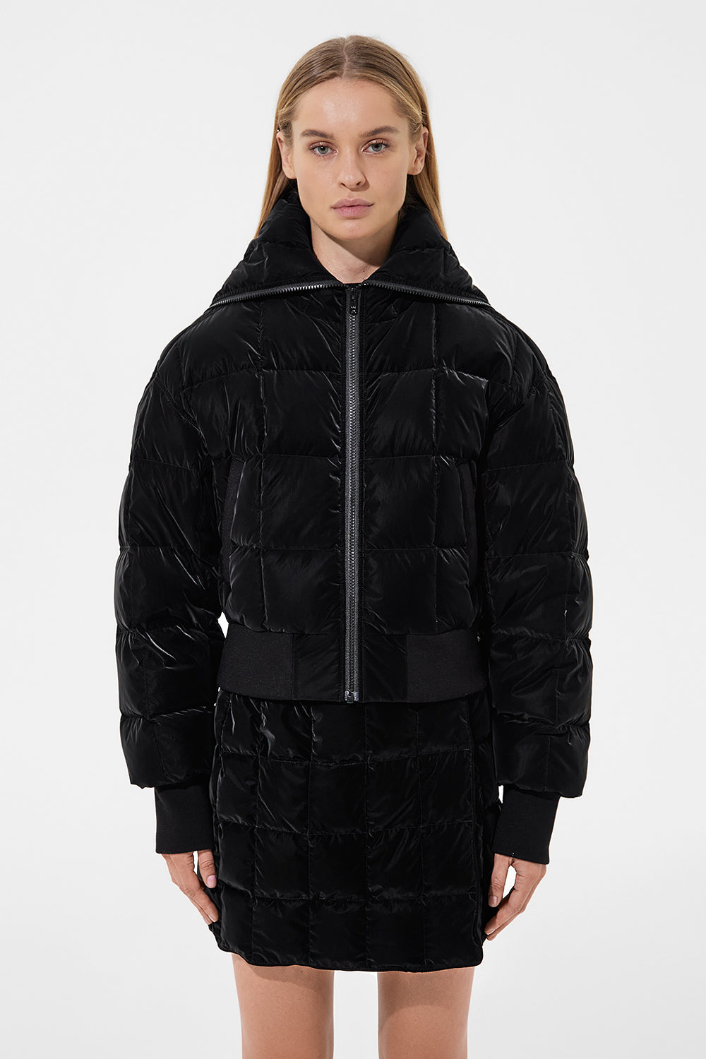 Bomber Jacket Powder Black