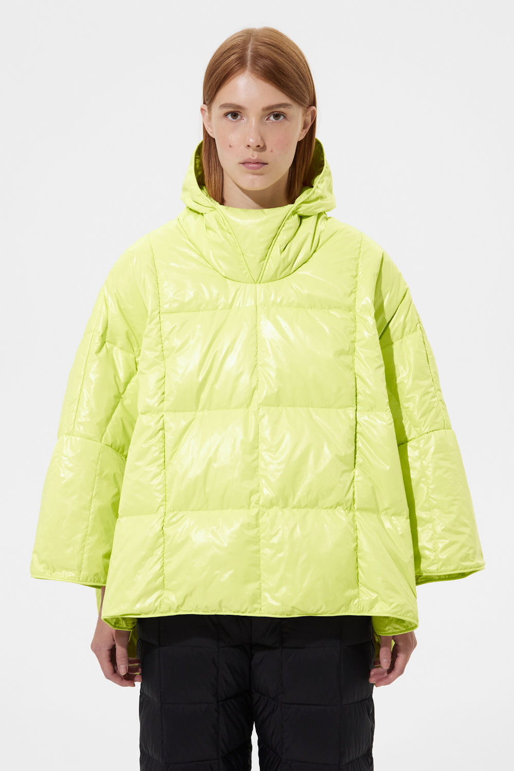 Poncho Silky Lime