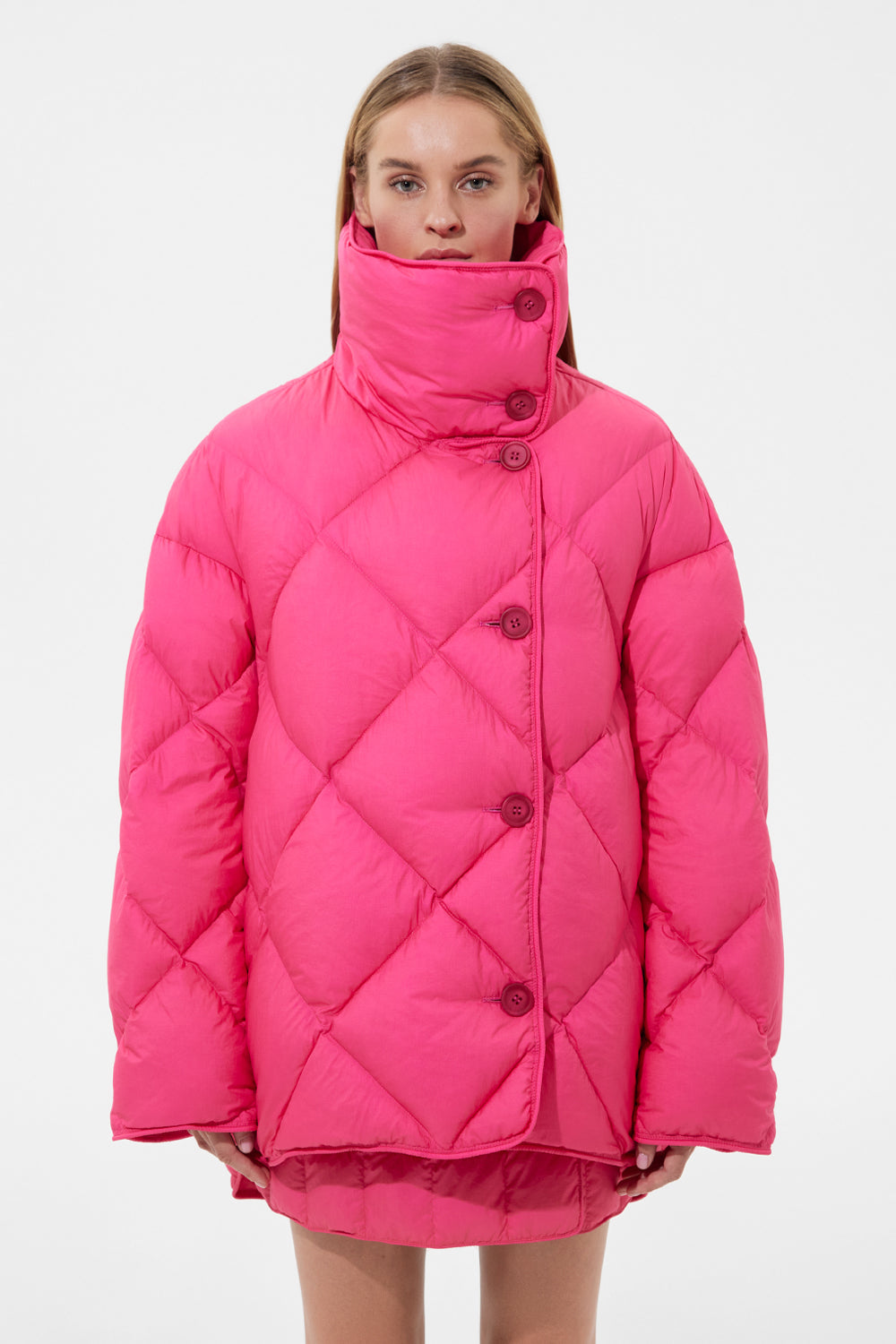 Cozy Queen Jacket Micro Pink