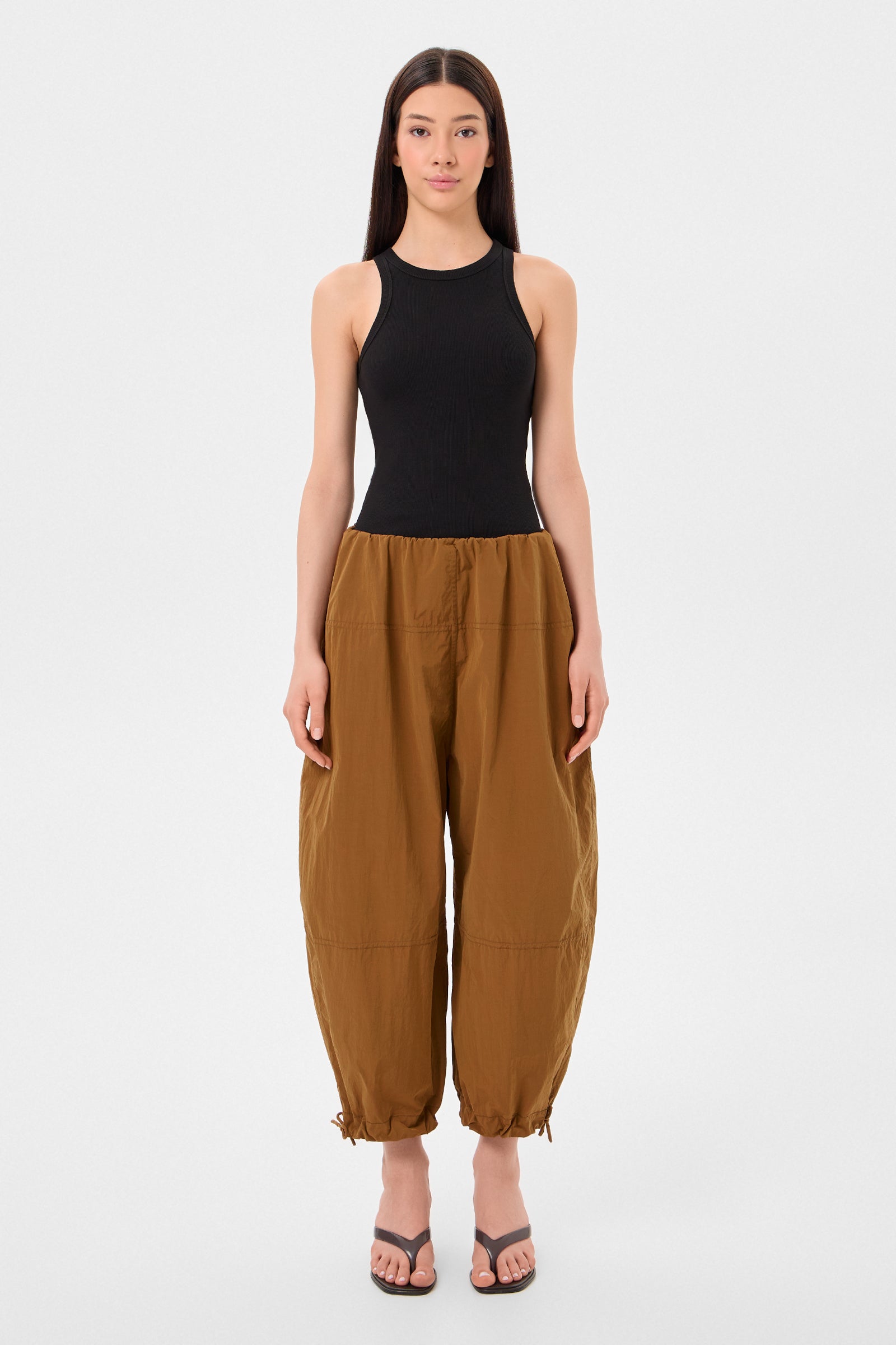 Light Ballon Pants Scooter Caramel