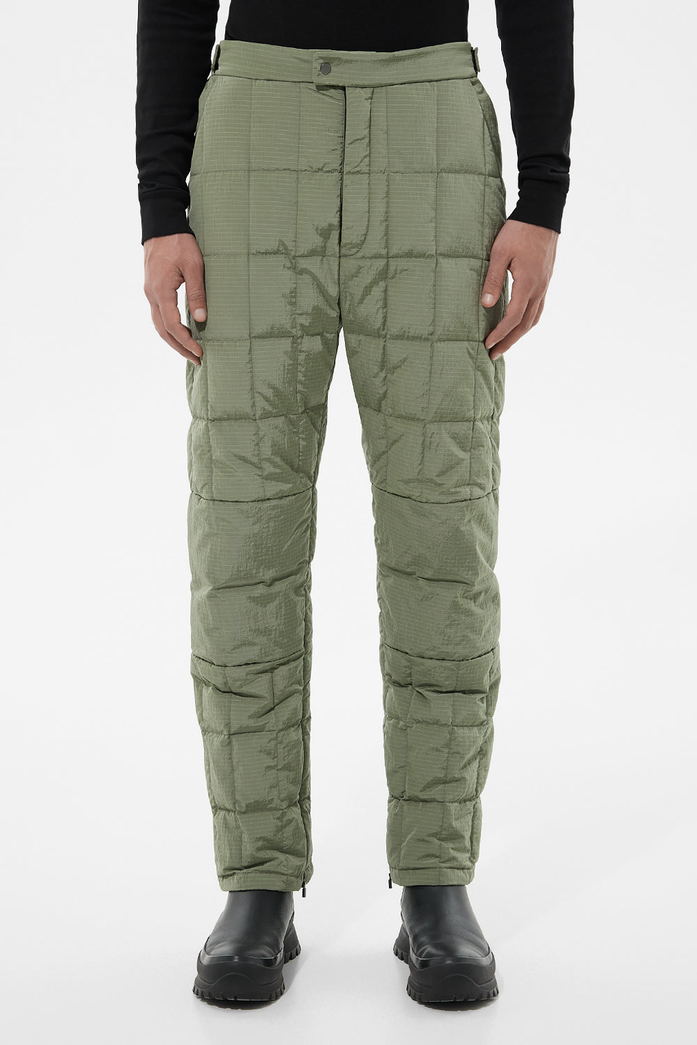 Dunno Pants Man Rib Khaki