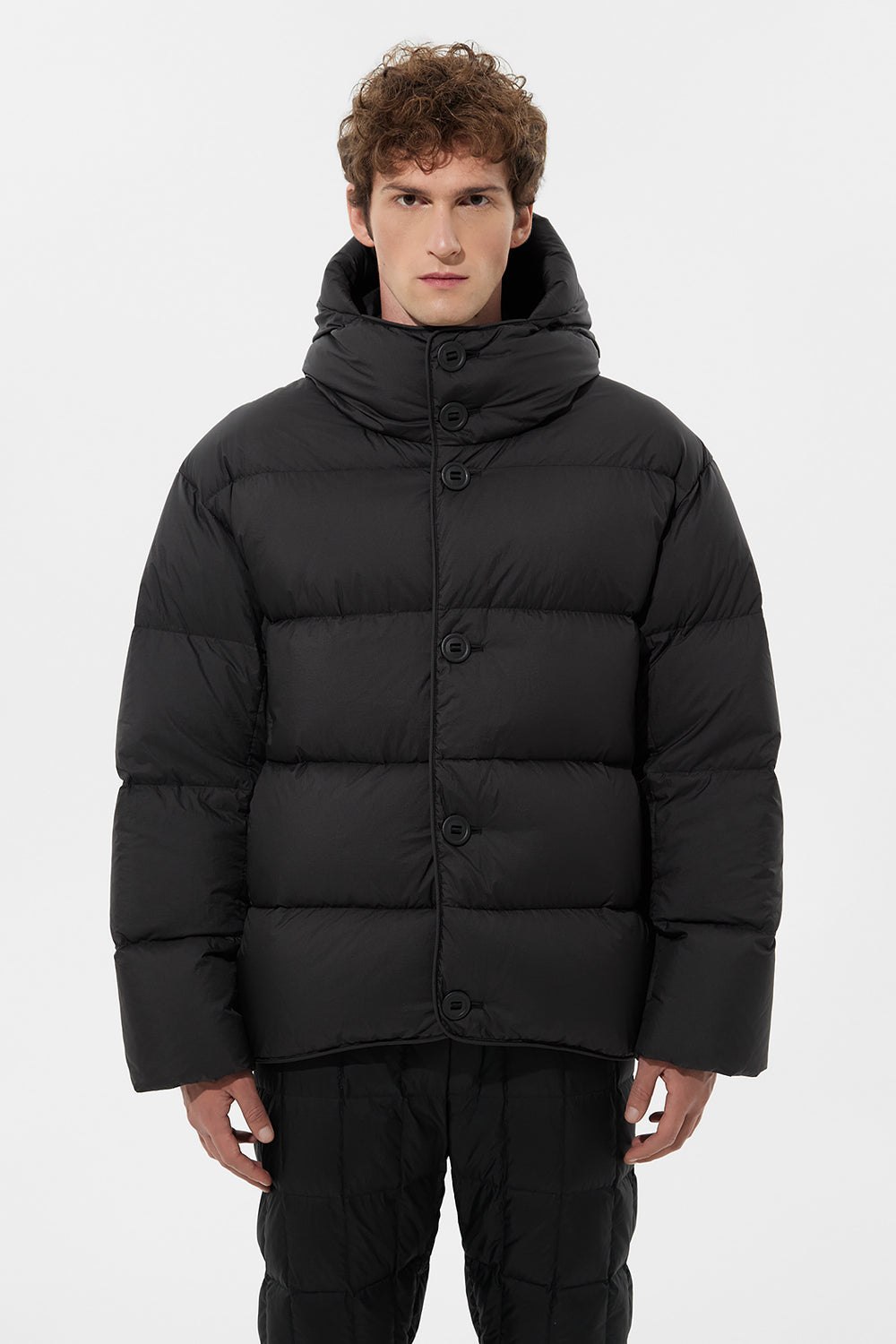 Cozy Michlin Jacket Man Micro Black