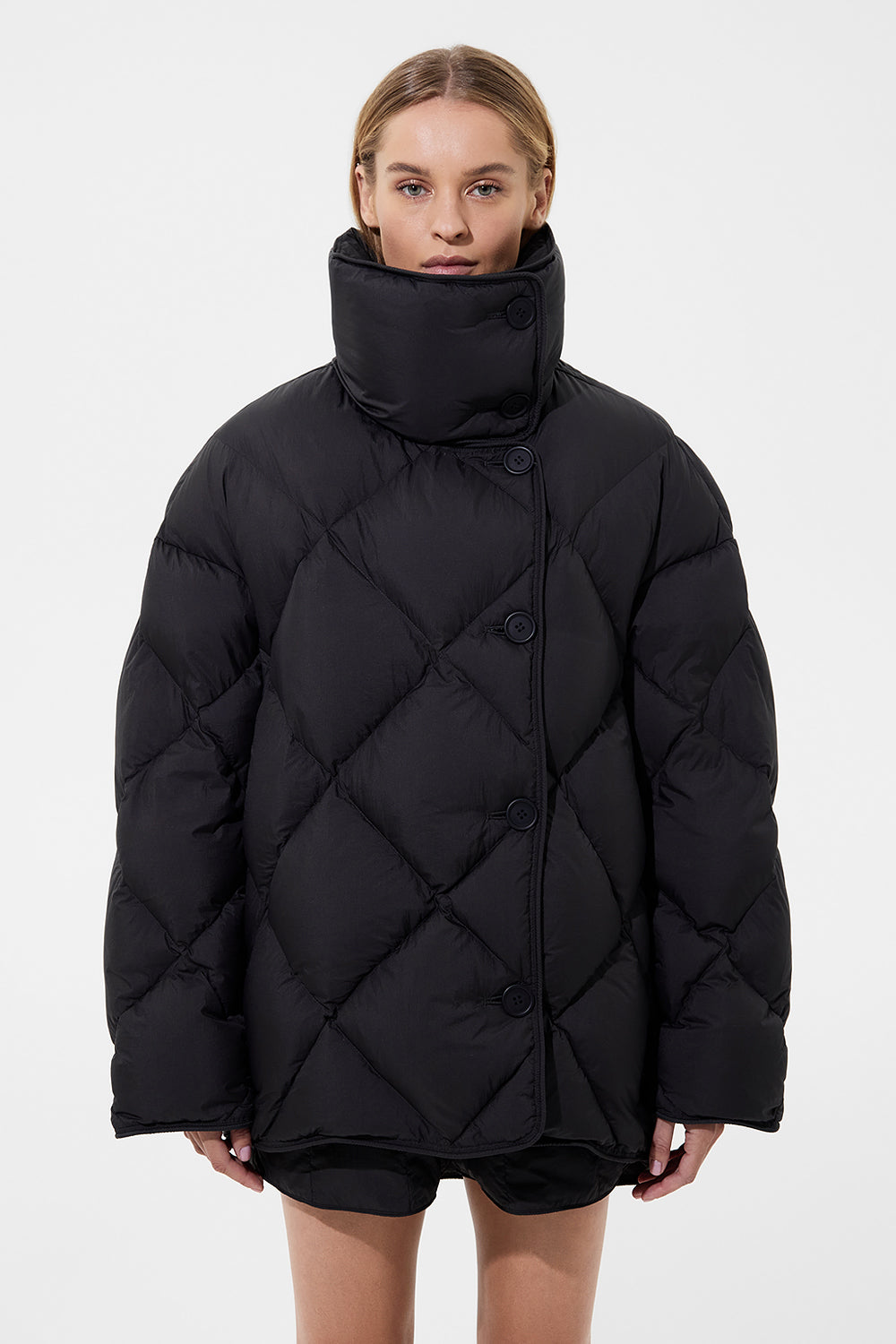 Cozy Queen Jacket Micro Black