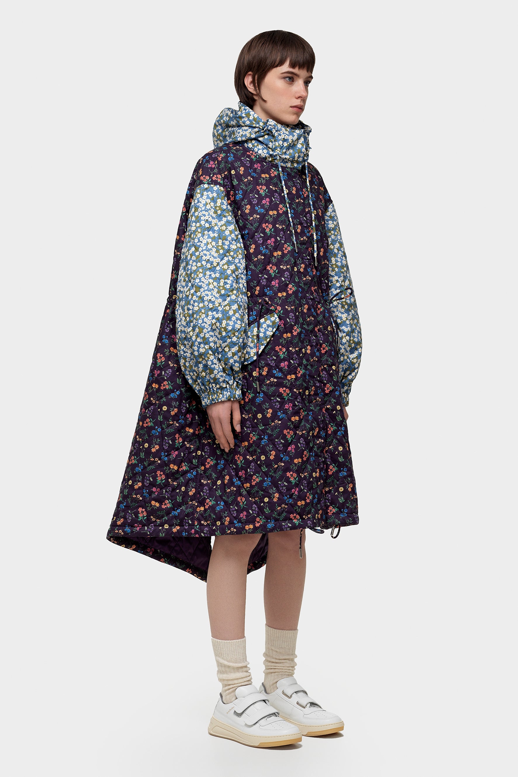 Patchwork Parka Annie Night + Mitsi Blue