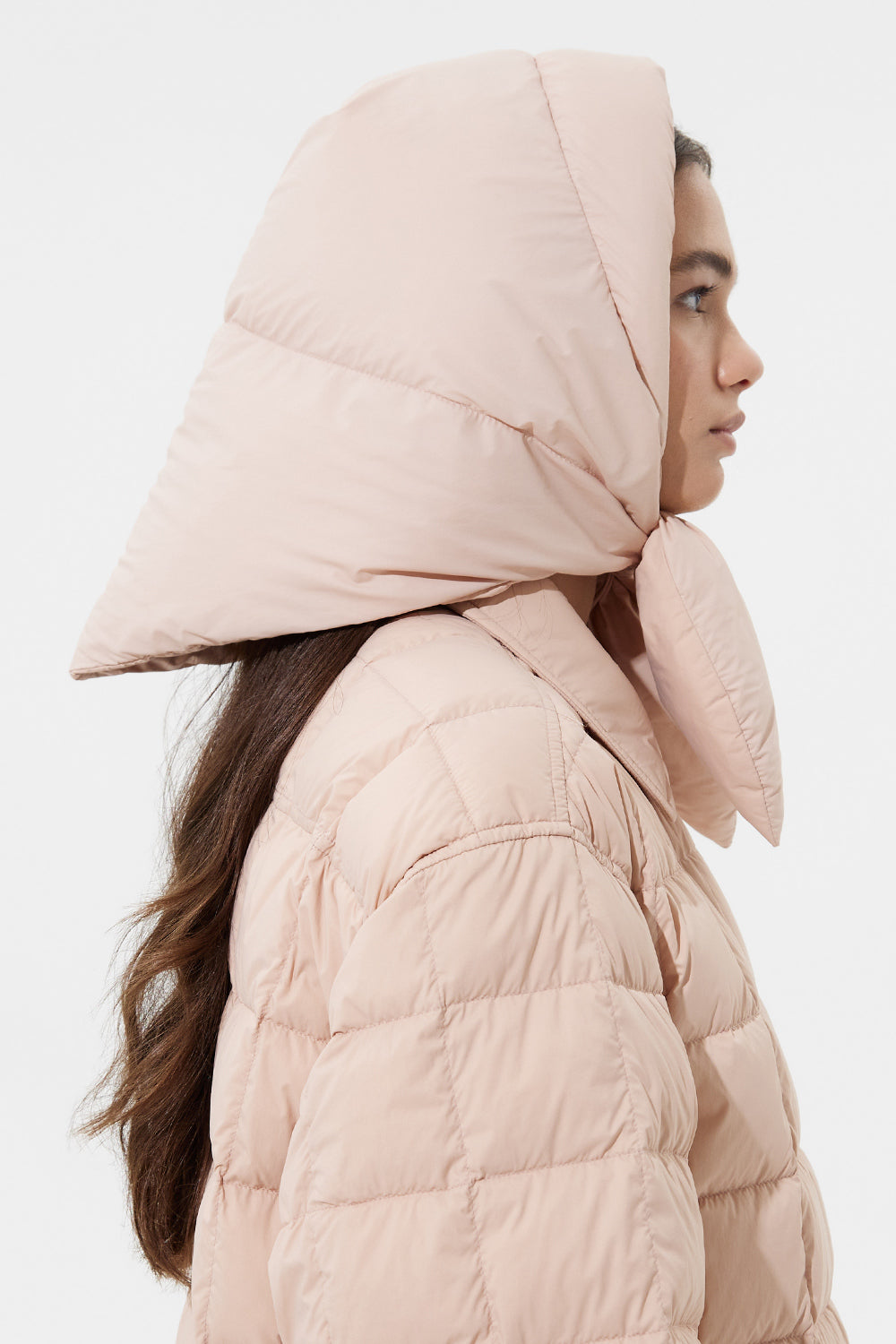 Hustka Hood Soft Pale Pink