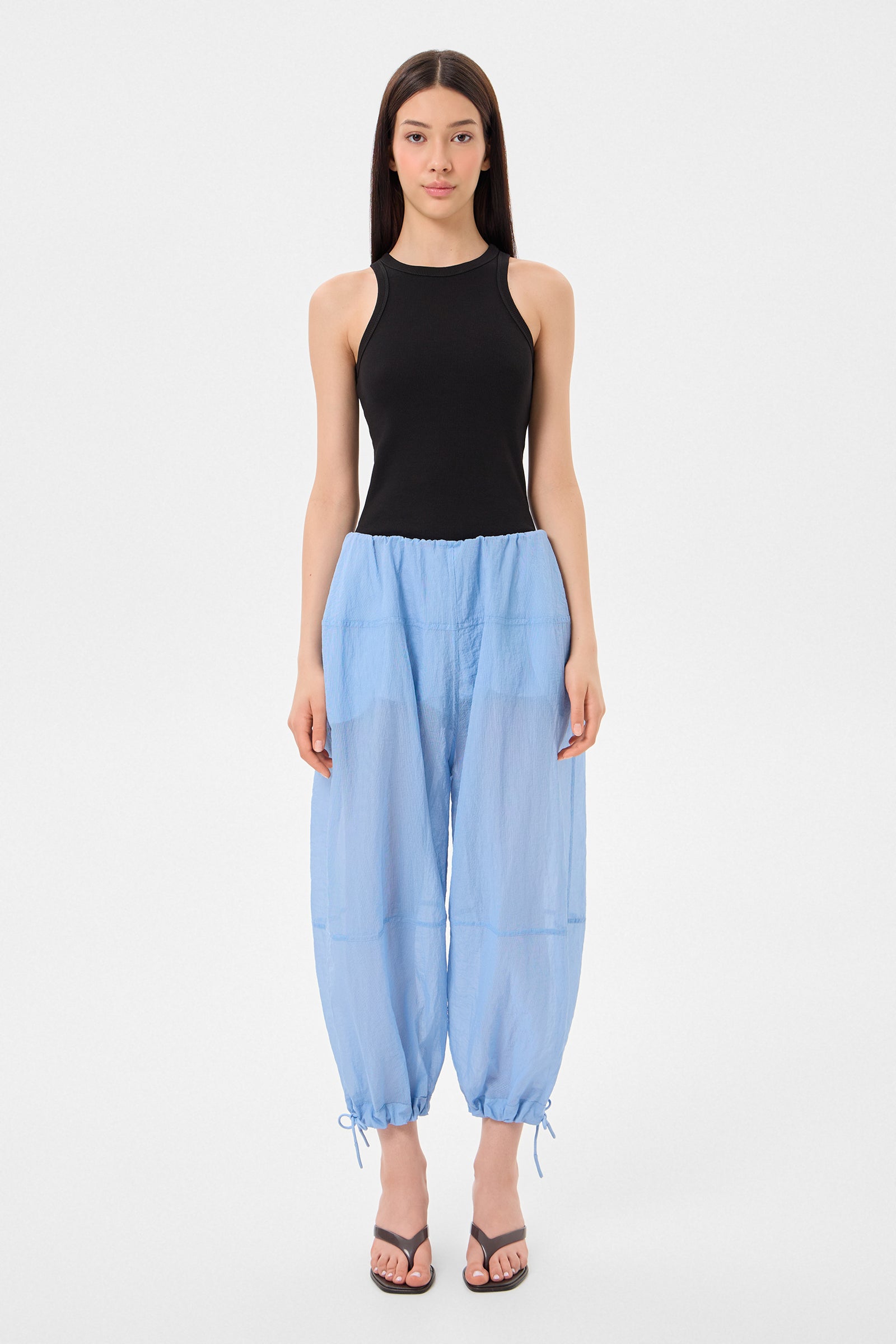 Light Ballon Pants Gaby Blue