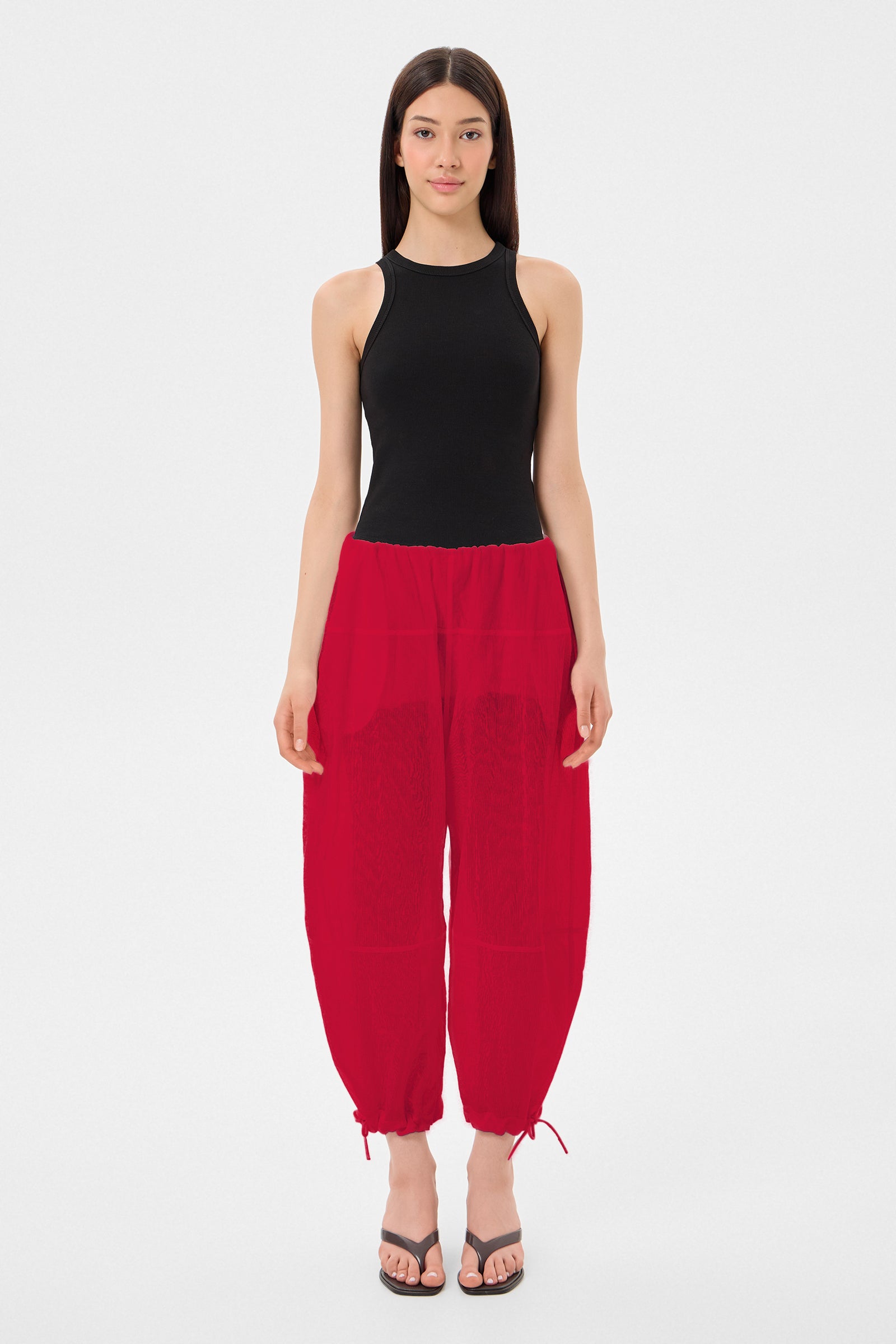Light Ballon Pants Gaby Red