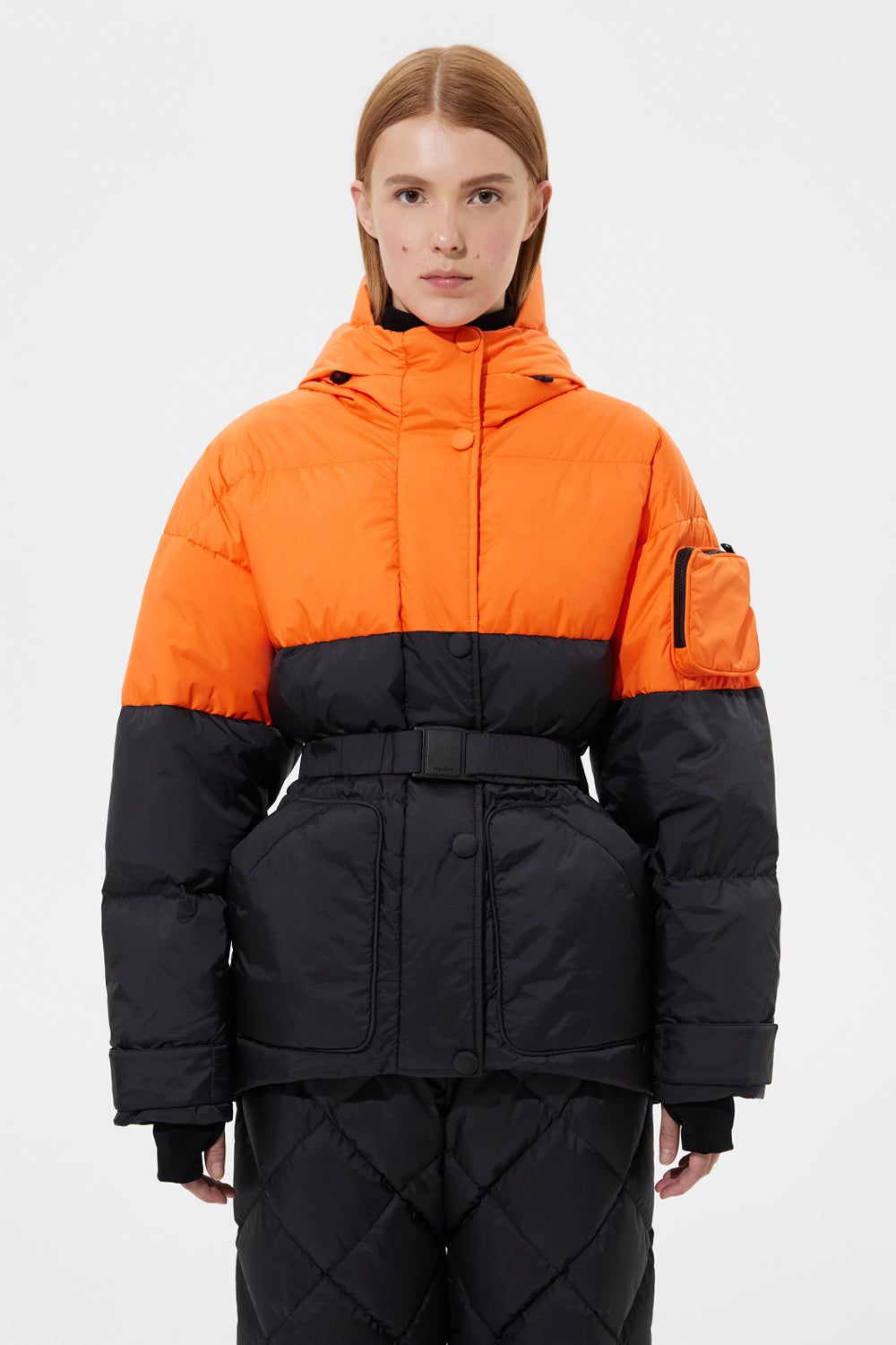 Apres Ski Michlin Jacket Tec Orange + Tec Black