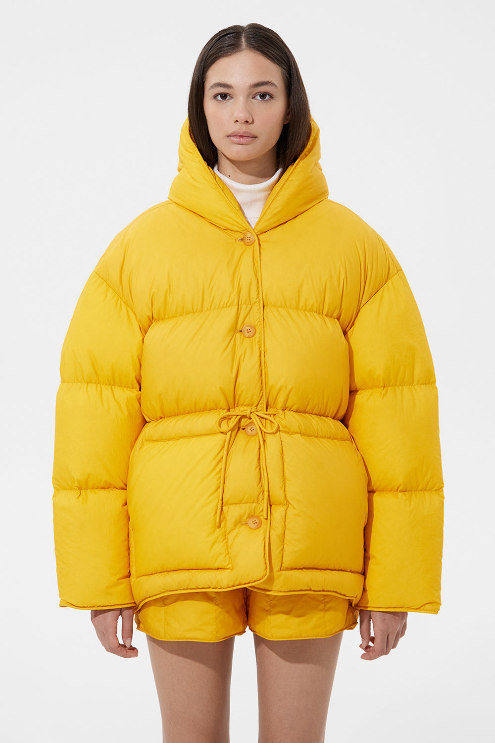 Cozy Michlin Jacket Micro Yellow