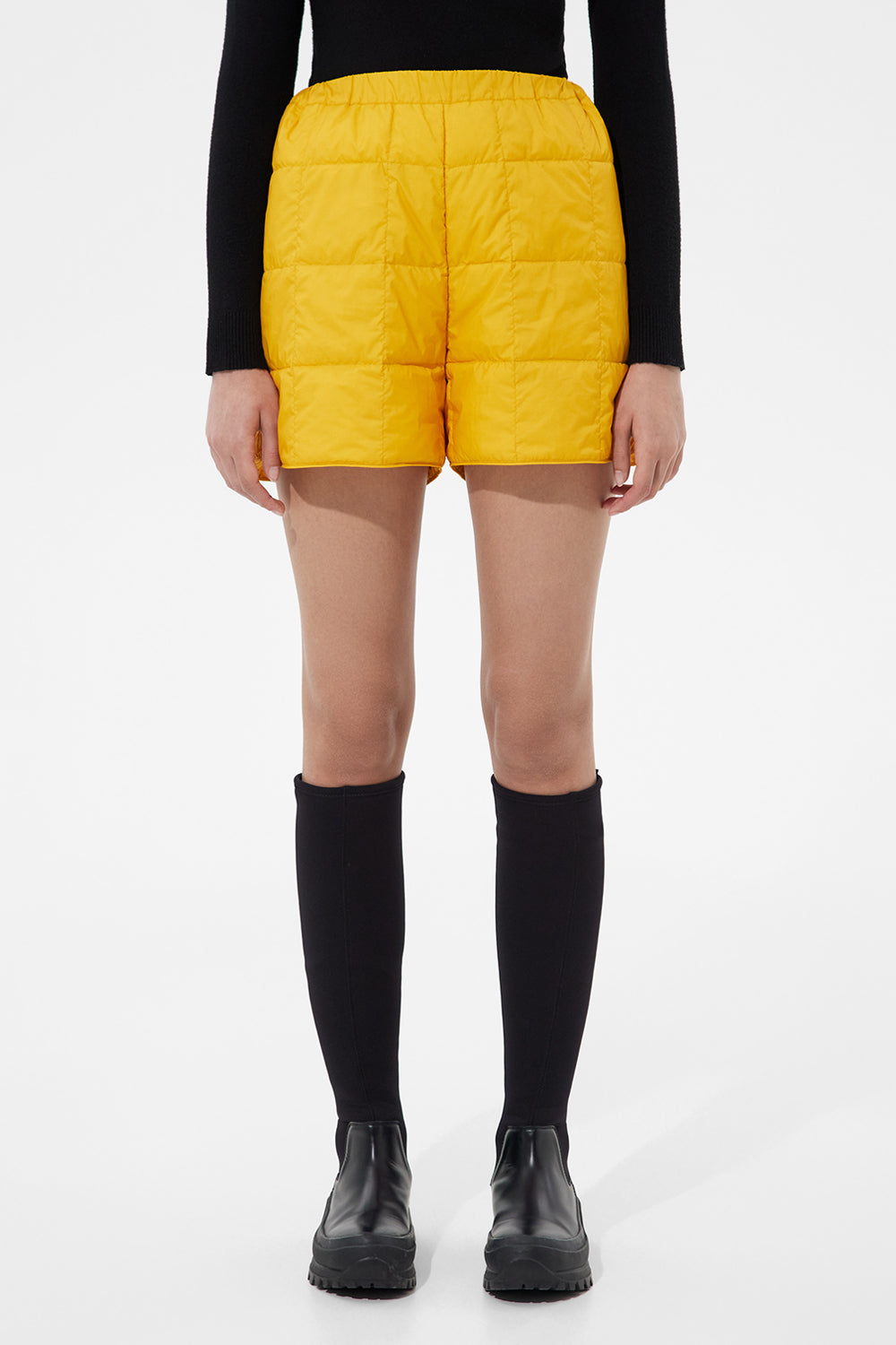 Down Shorts Micro Yellow