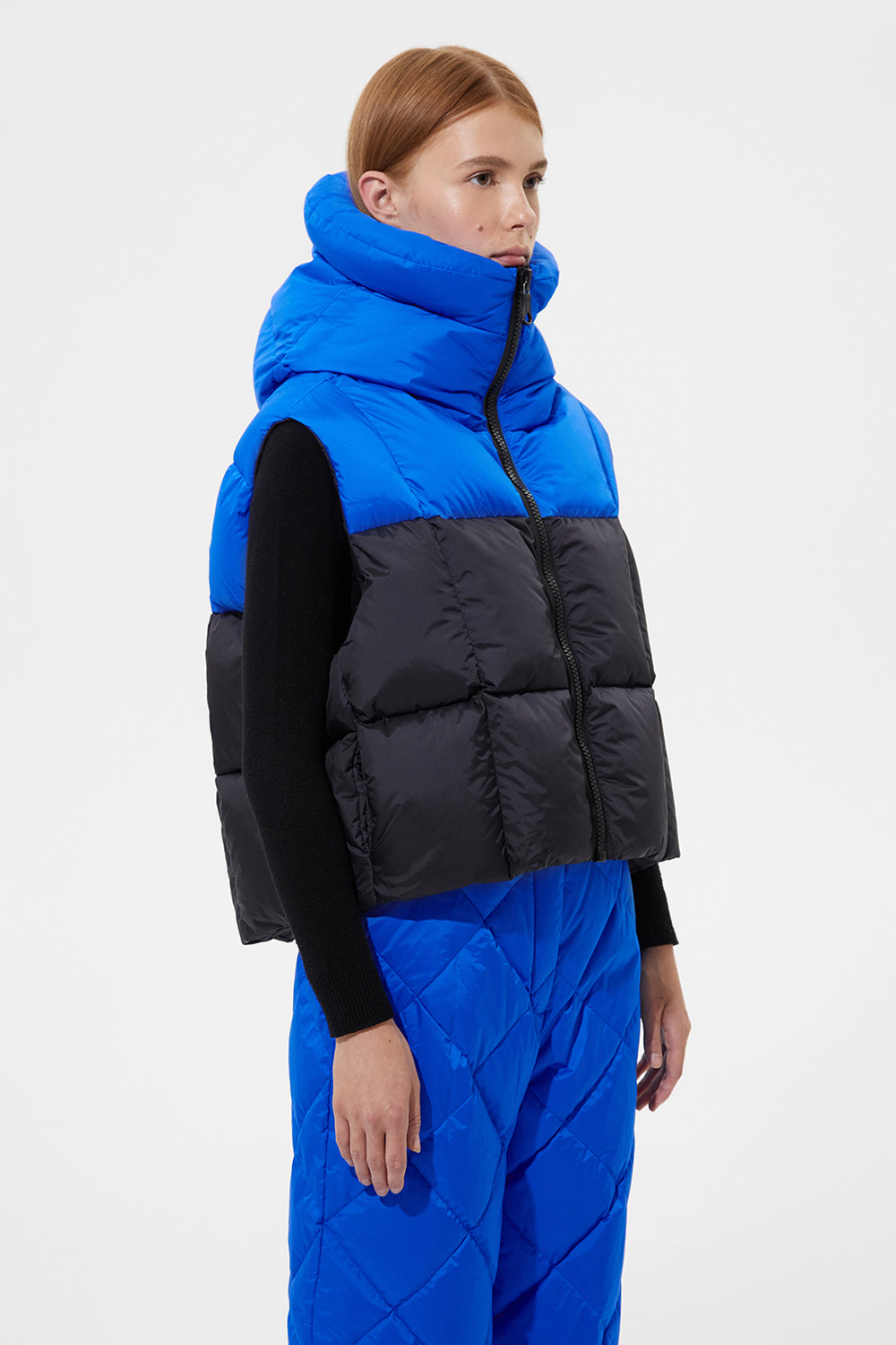 Apres Ski Wendy Vest Tec Blue + Tec Black