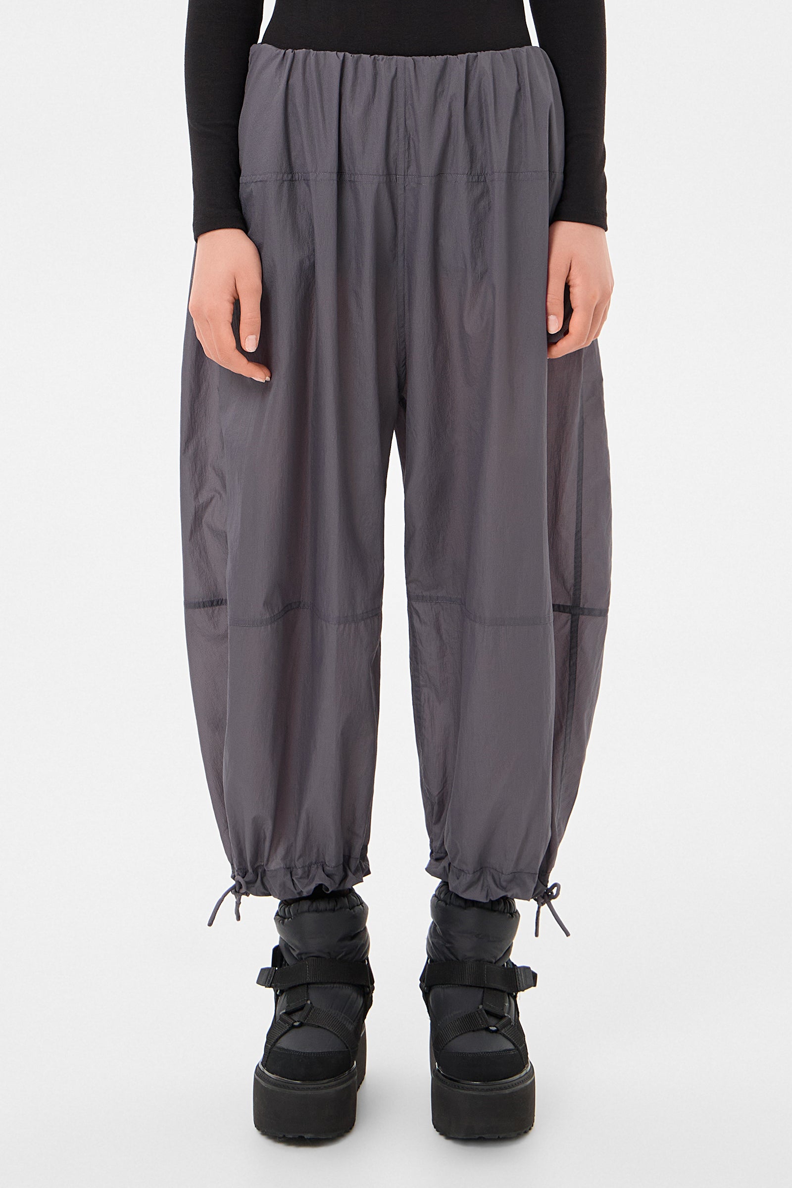 BALLOON PANTS KETCHUP GREY