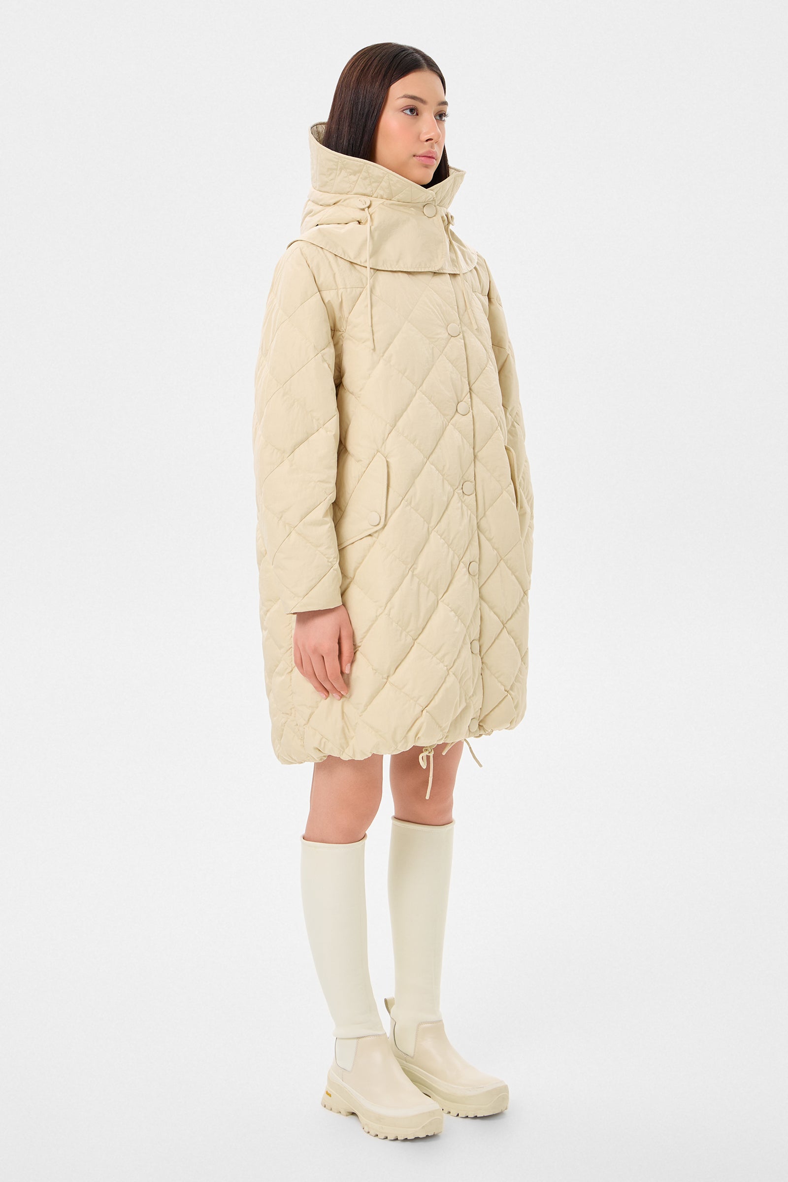 CYCLONE COAT ENNIO BEIGE
