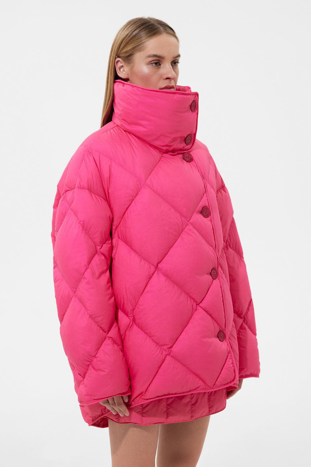 Cozy Queen Jacket Micro Pink