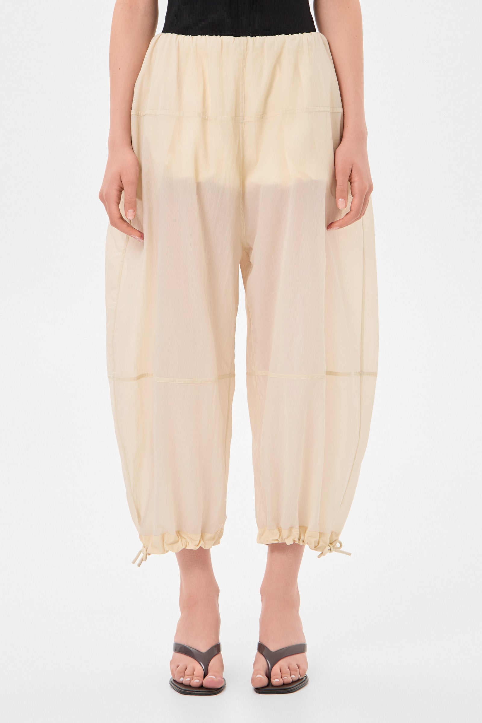 Light Ballon Pants Ketchup Beige