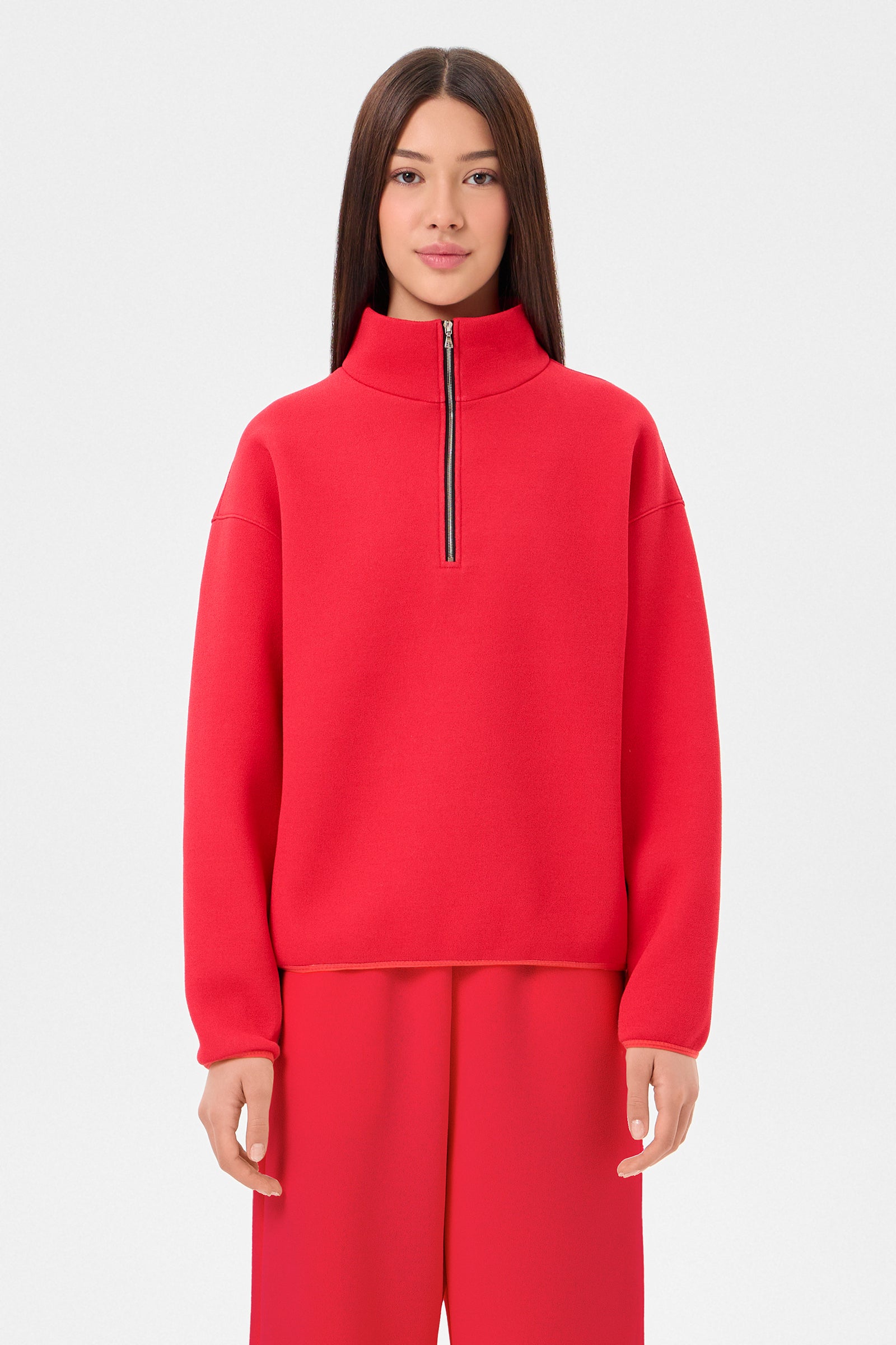 Rocky Half Zip Foam Red
