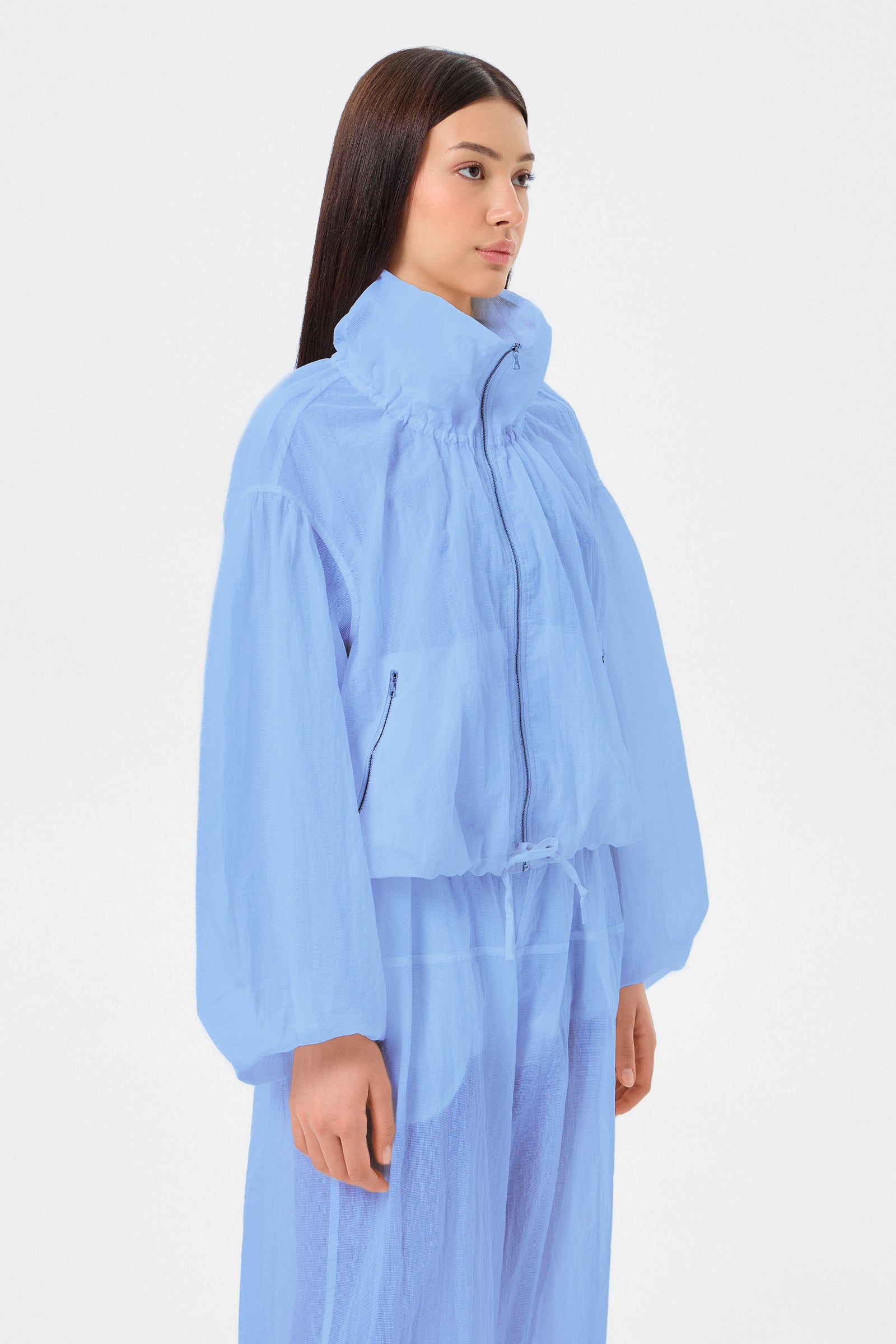 Light Bloom Jacket Gaby Blue