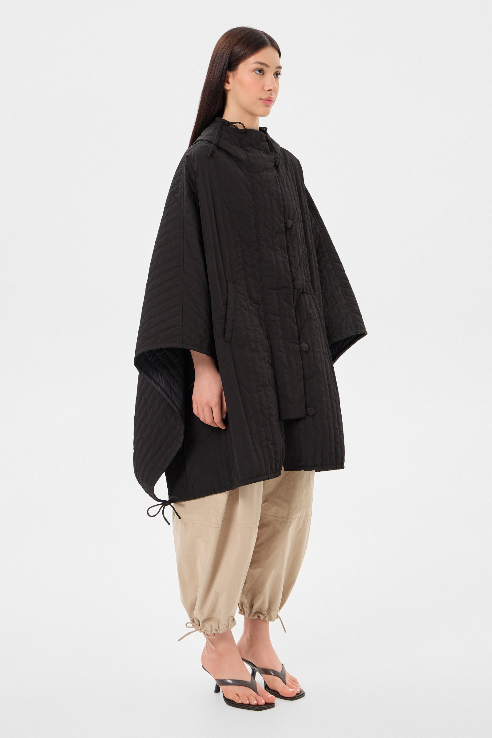 Ryder Poncho Scooter Black