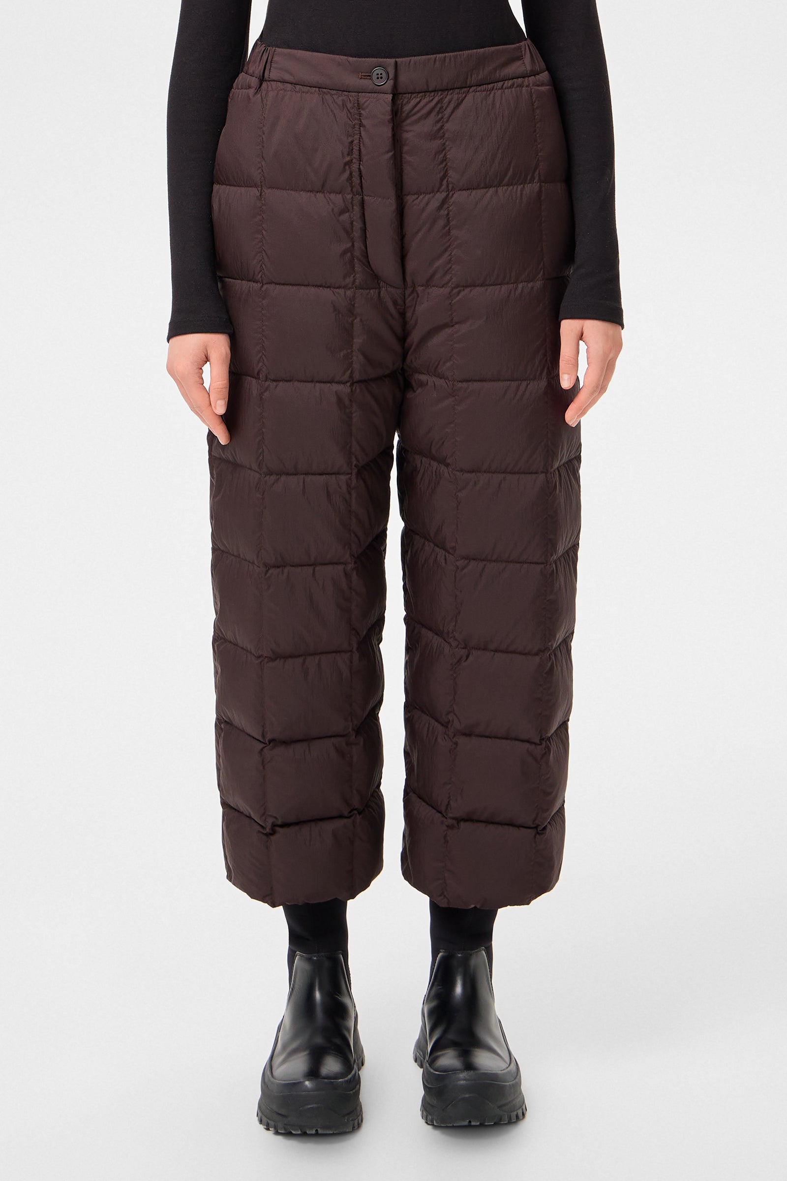 DUNNO PANTS MICRO BROWN