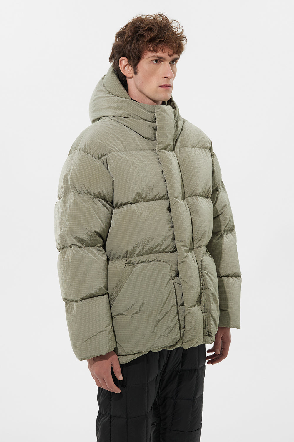 Michlin Jacket Man Rib Khaki