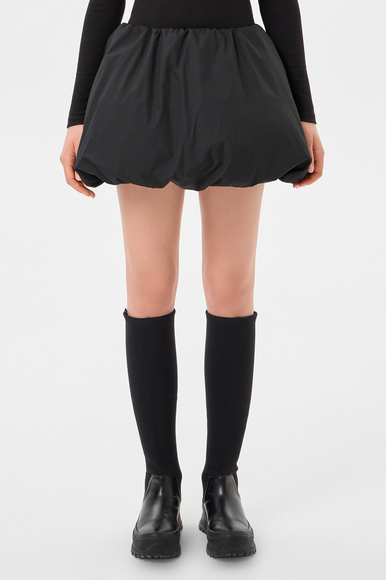 CLOUD SKIRT KETCHUP BLACK