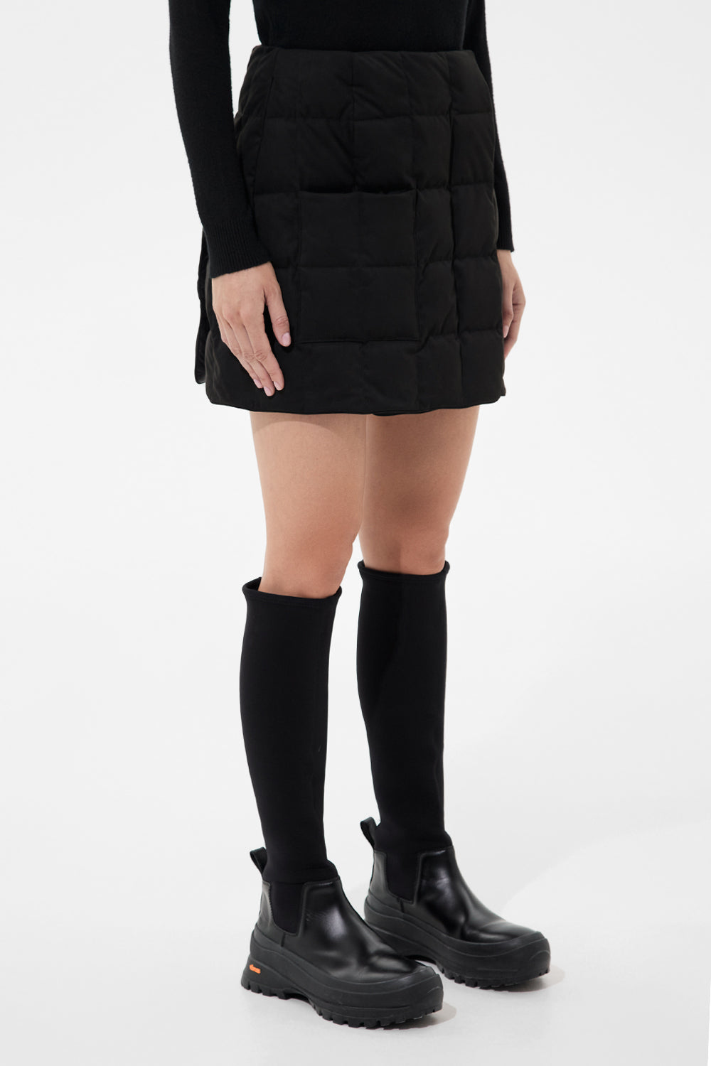 Folk Mini Plahta Suede Black