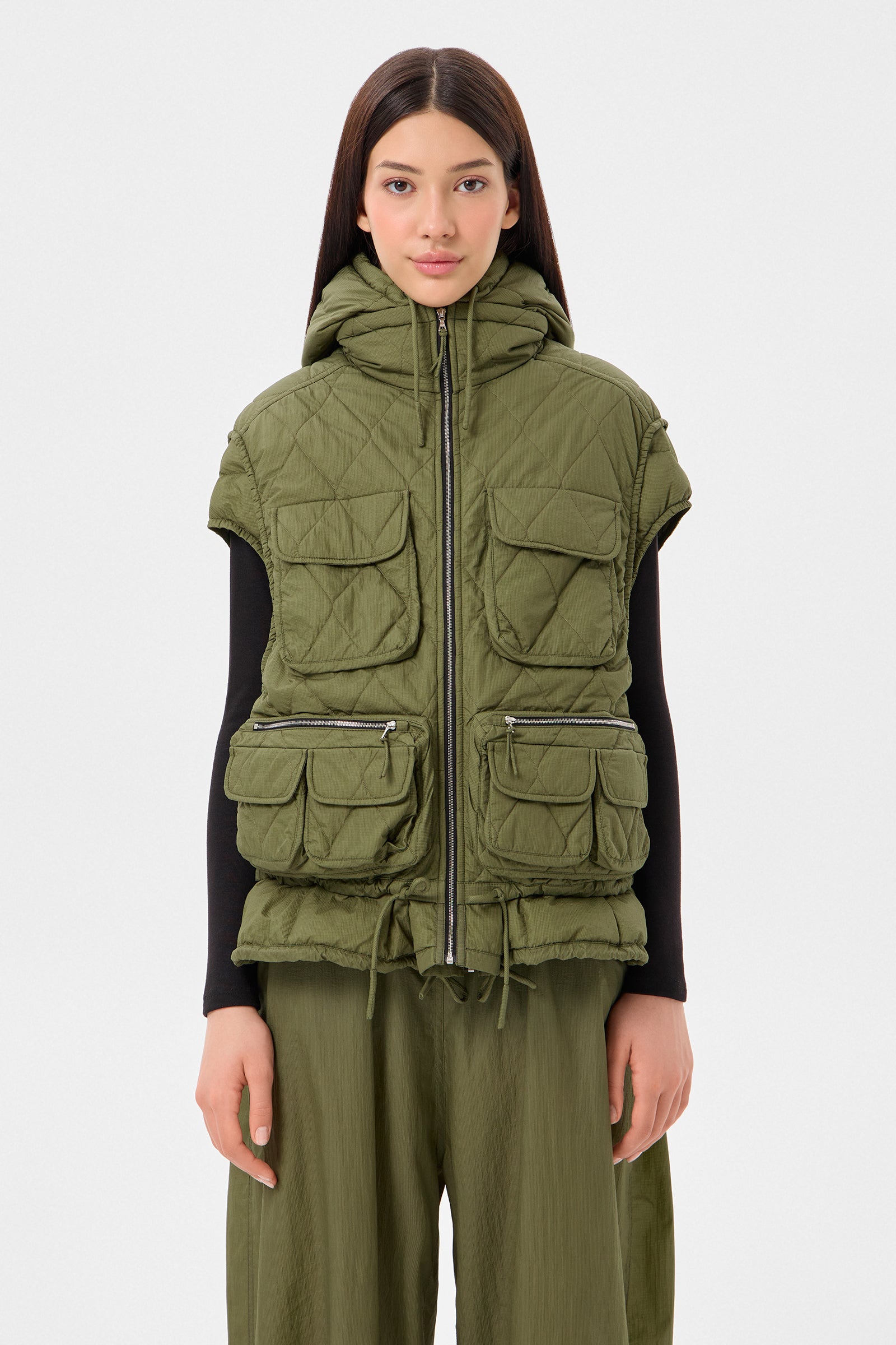 EMBER VEST KETCHUP KHAKI