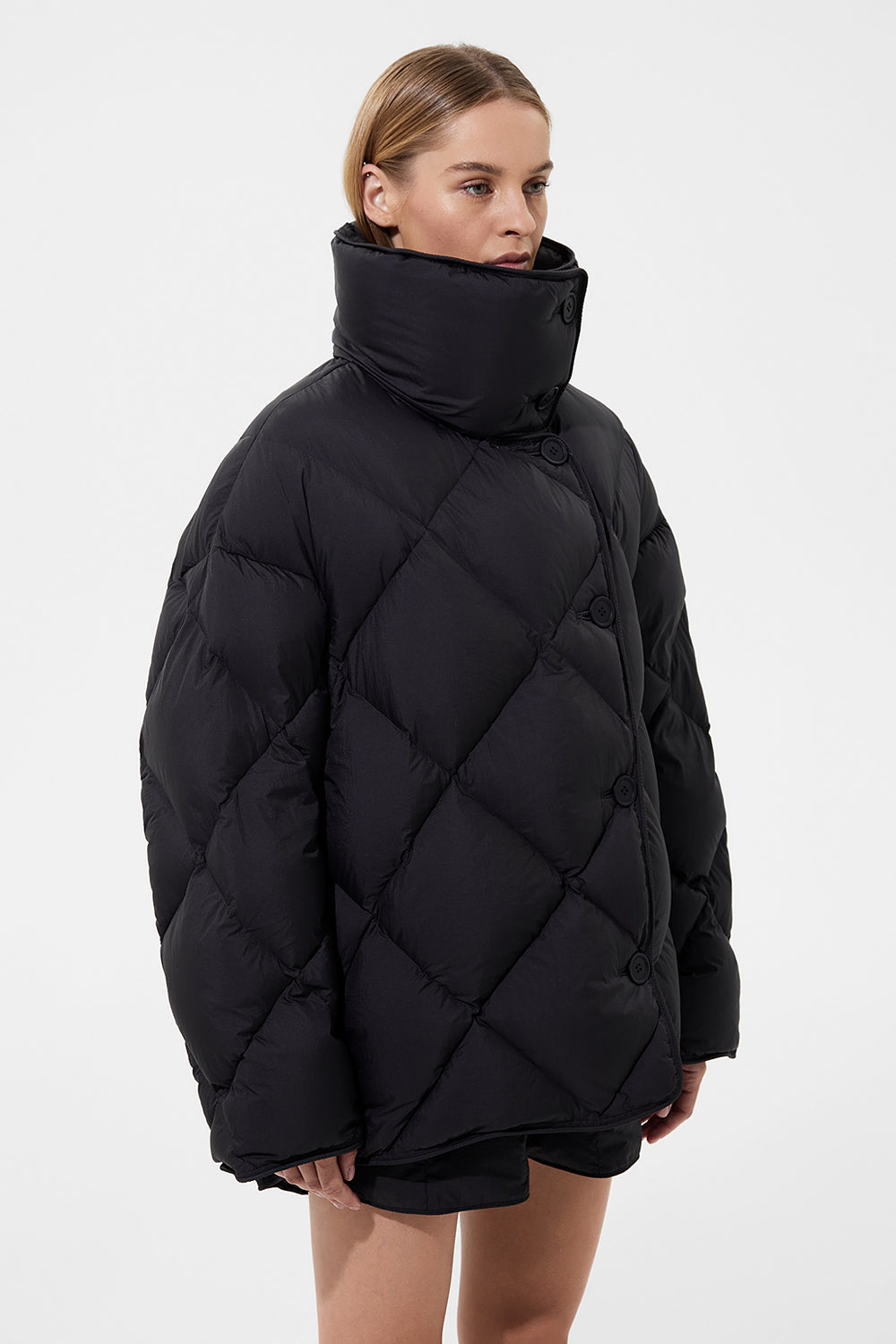 Cozy Queen Jacket Micro Black
