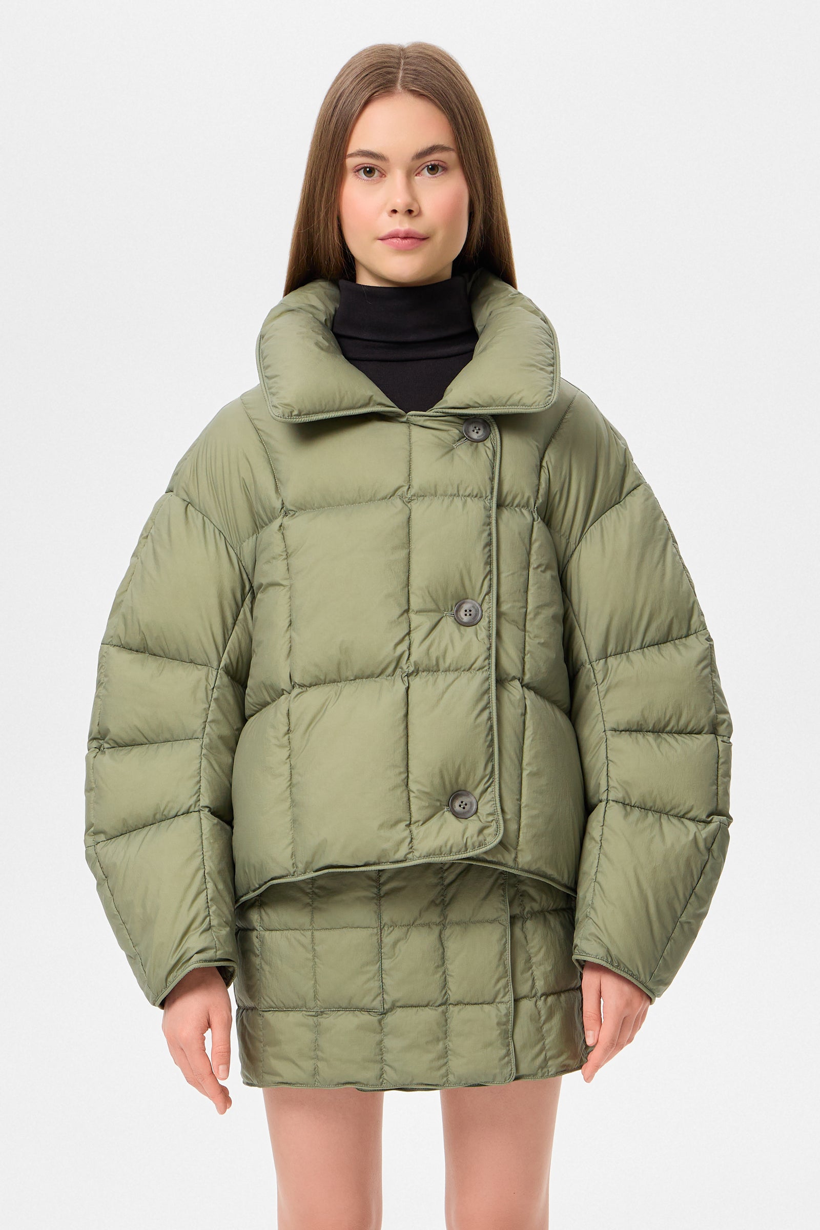 COZY CLOUD JACKET MICRO OLIVE GREEN
