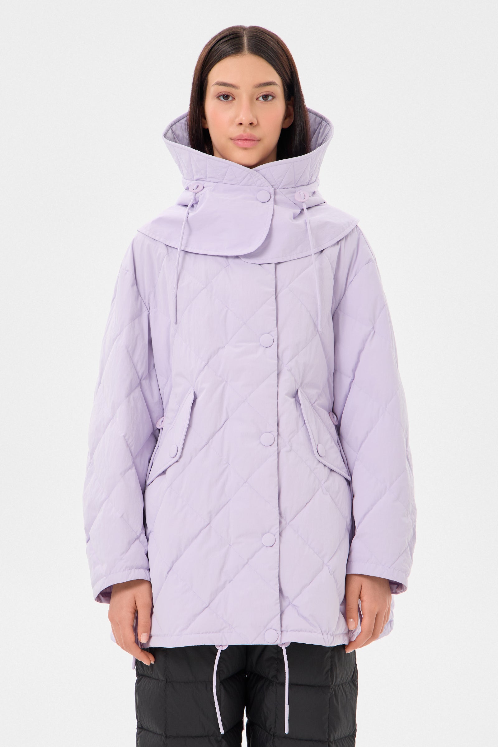 CYCLONE SHORT ENNIO LILAC