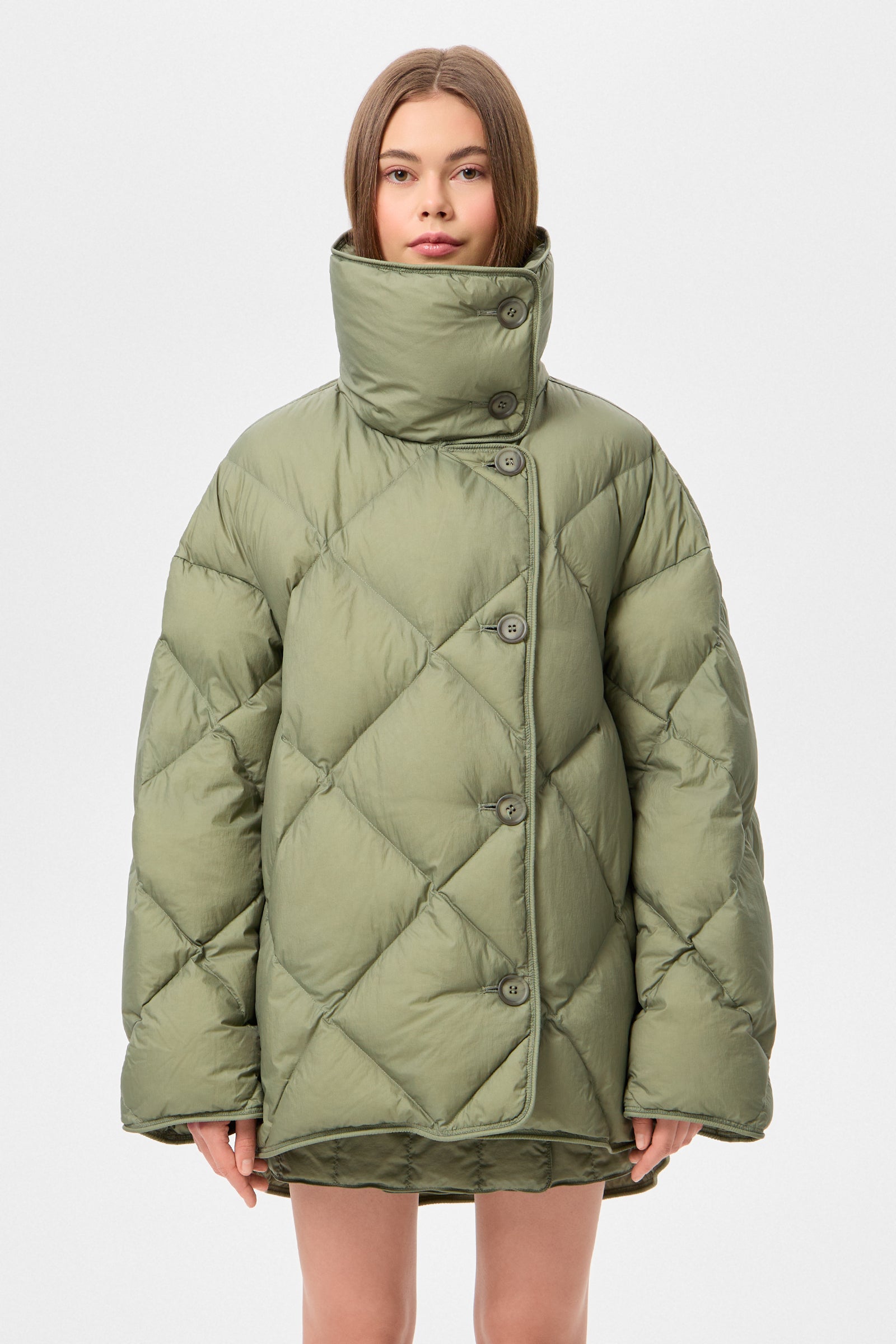 COZY QUEEN MICRO OLIVE GREEN