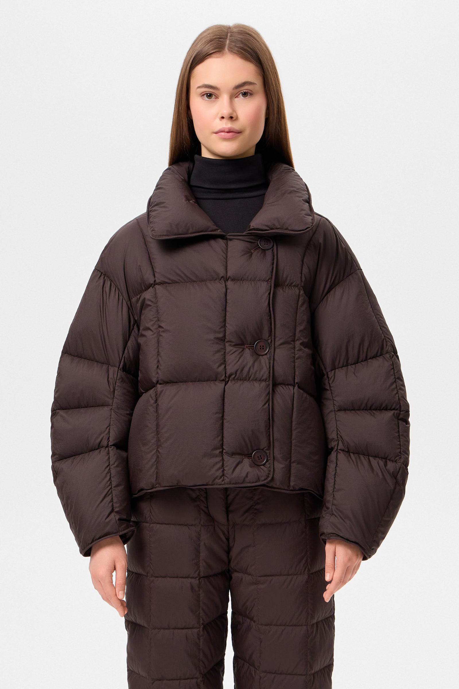 COZY CLOUD JACKET MICRO BROWN